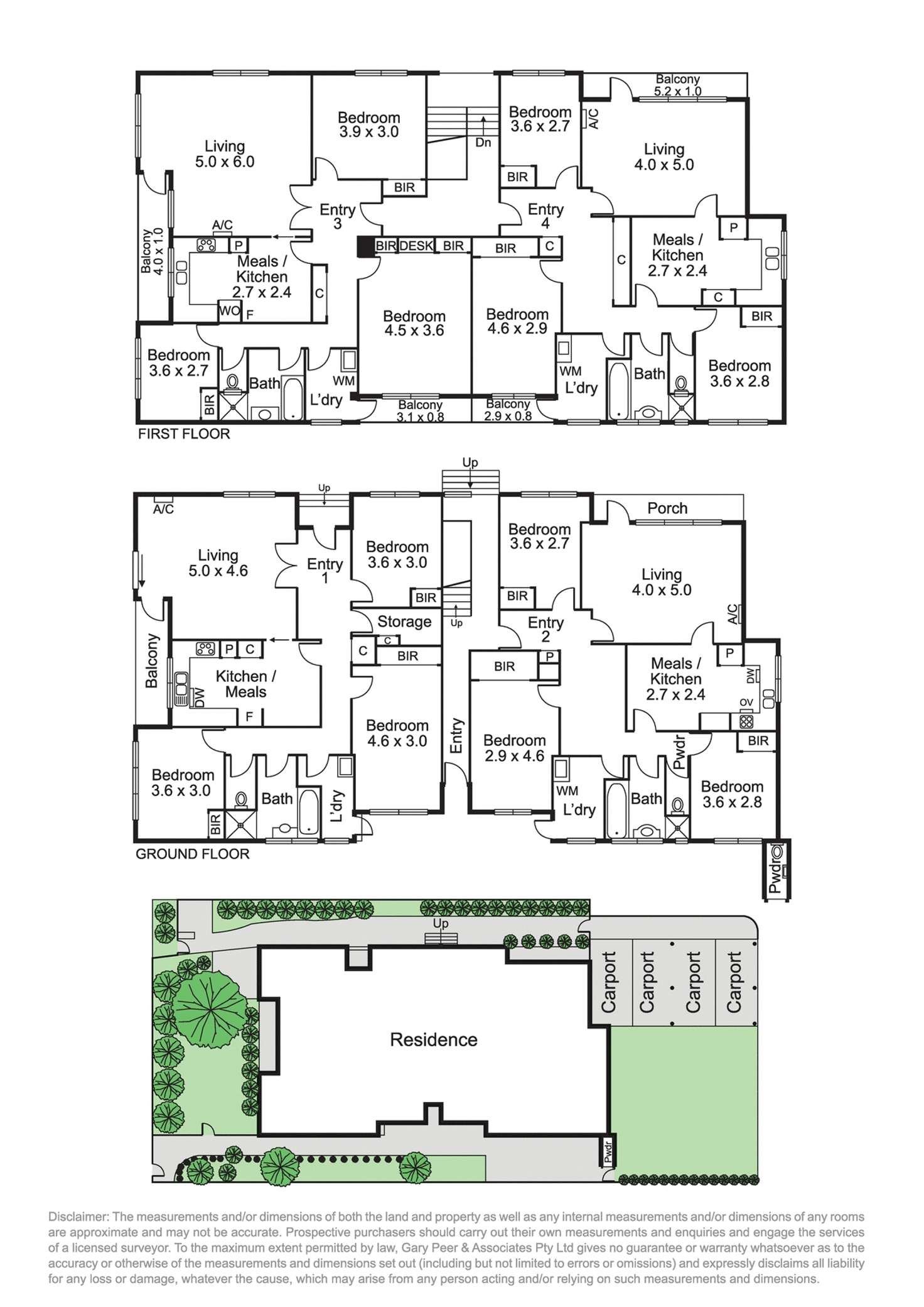 Floorplan of Homely blockOfUnits listing, 32 Maitland Street, Glen Iris VIC 3146