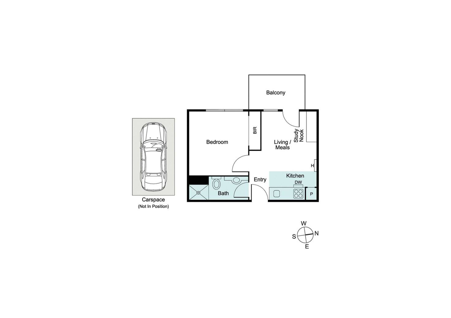 Floorplan of Homely apartment listing, 122/72-76 High Street, Windsor VIC 3181