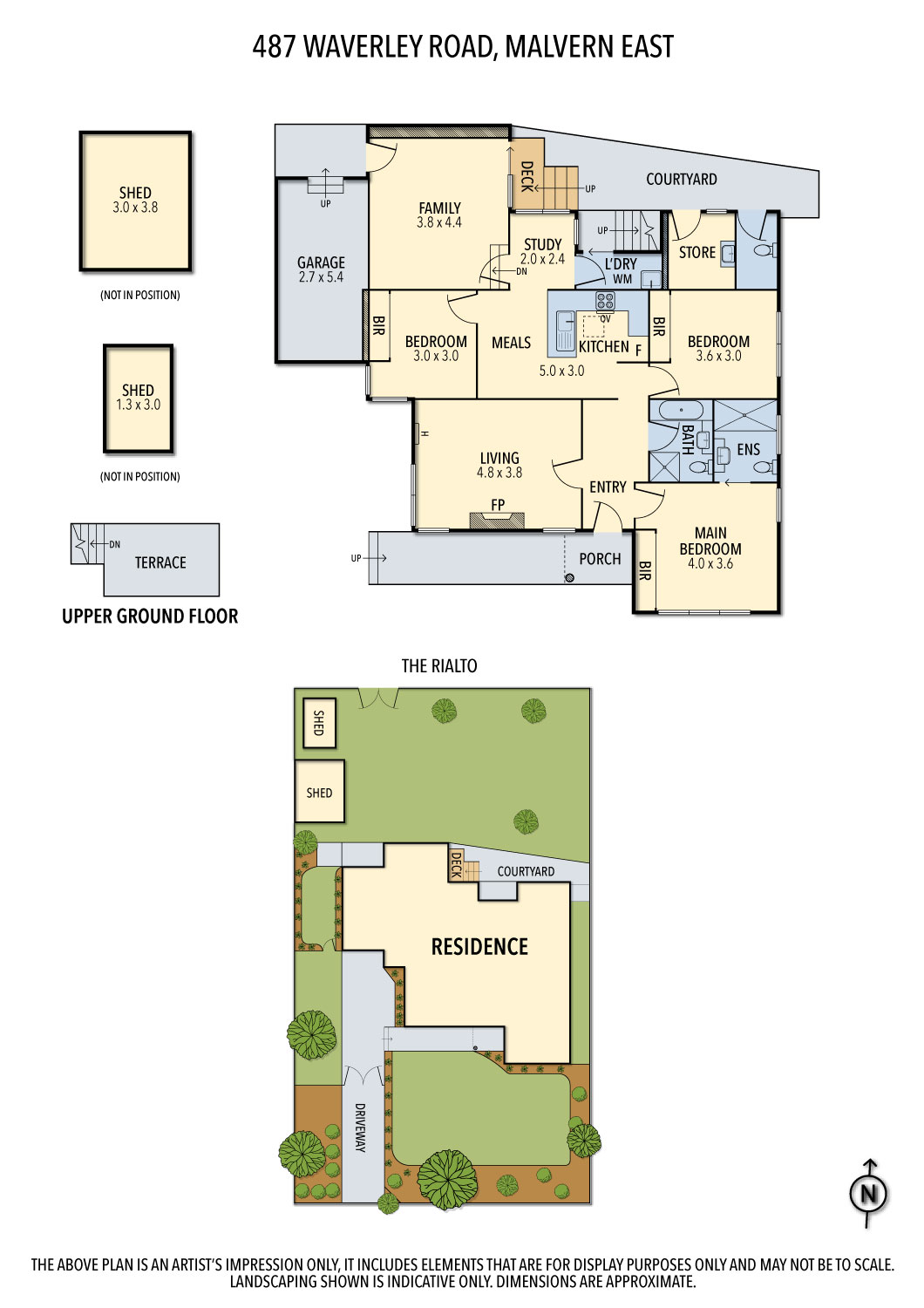 Floorplan of Homely house listing, 487 Waverley Road, Malvern East VIC 3145