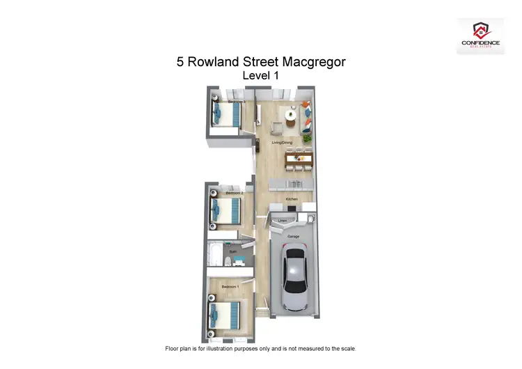 Floorplan of Homely house listing, 5 Rowland Street, Macgregor ACT 2615