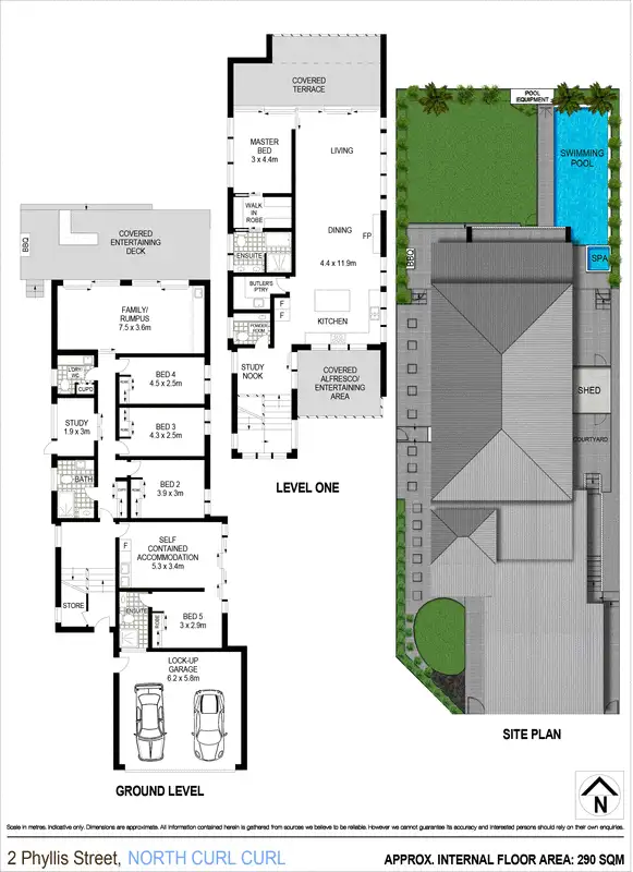 Floorplan of Homely house listing, 2 Phyllis Street, North Curl Curl NSW 2099