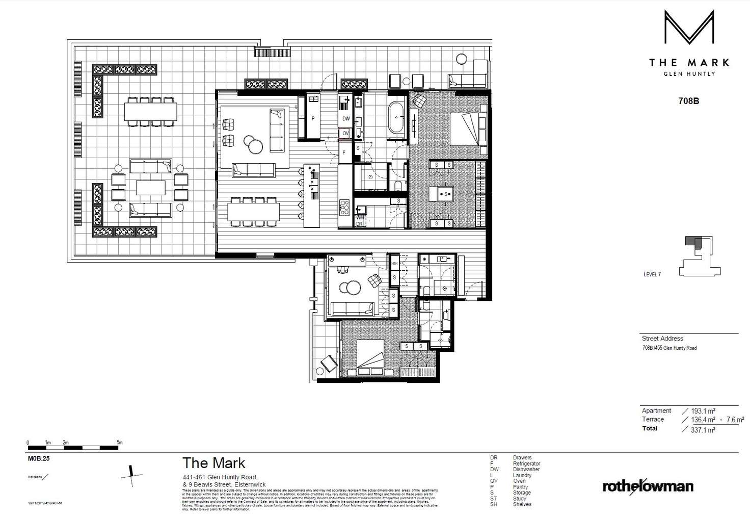Floorplan of Homely apartment listing, 708b/455 Glen Huntly Road, Elsternwick VIC 3185