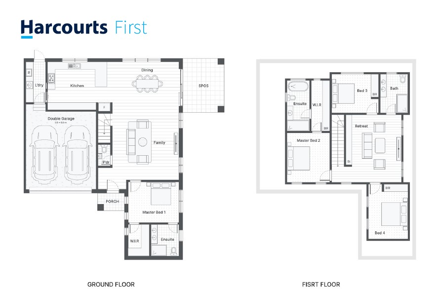 Floorplan of Homely townhouse listing, 2/20 Smyth Street, Mount Waverley VIC 3149