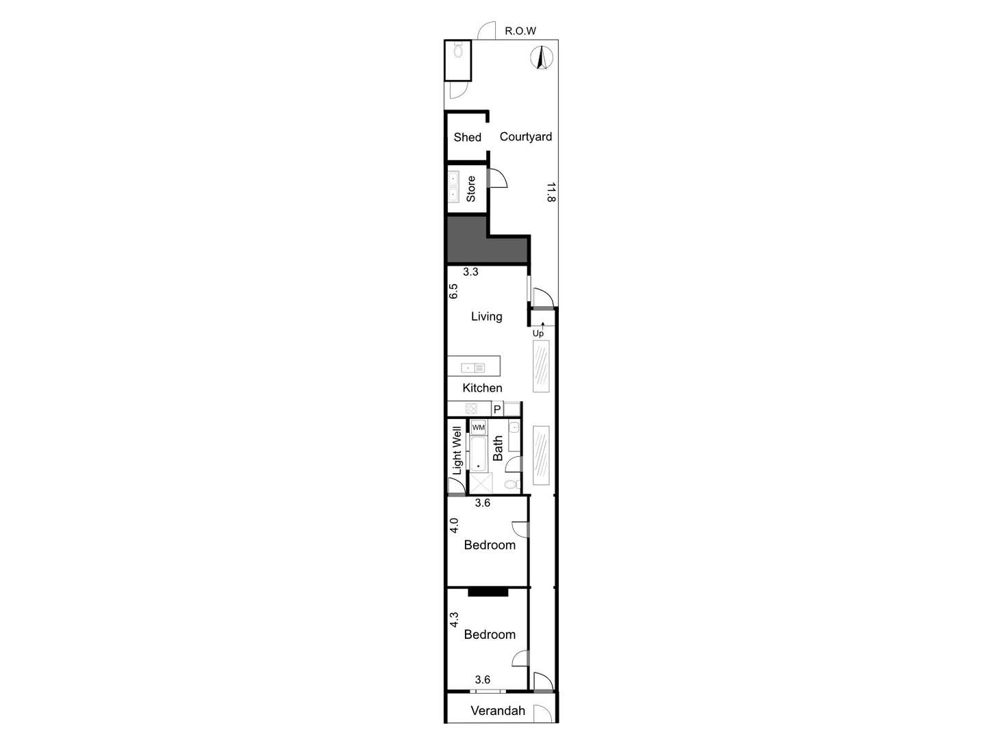 Floorplan of Homely house listing, 167 Alexandra Parade, Fitzroy North VIC 3068
