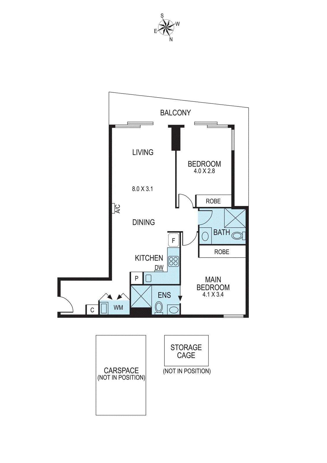 Floorplan of Homely apartment listing, 102/665 Centre Road, Bentleigh East VIC 3165