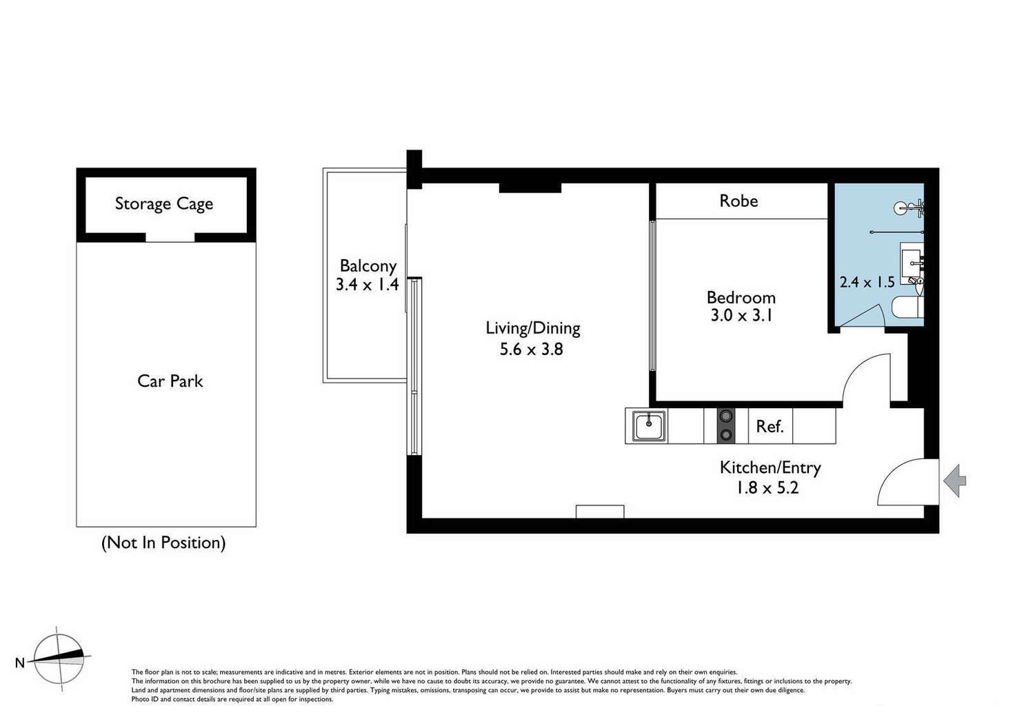 Floorplan of Homely apartment listing, P01/191 Powlett Street, East Melbourne VIC 3002