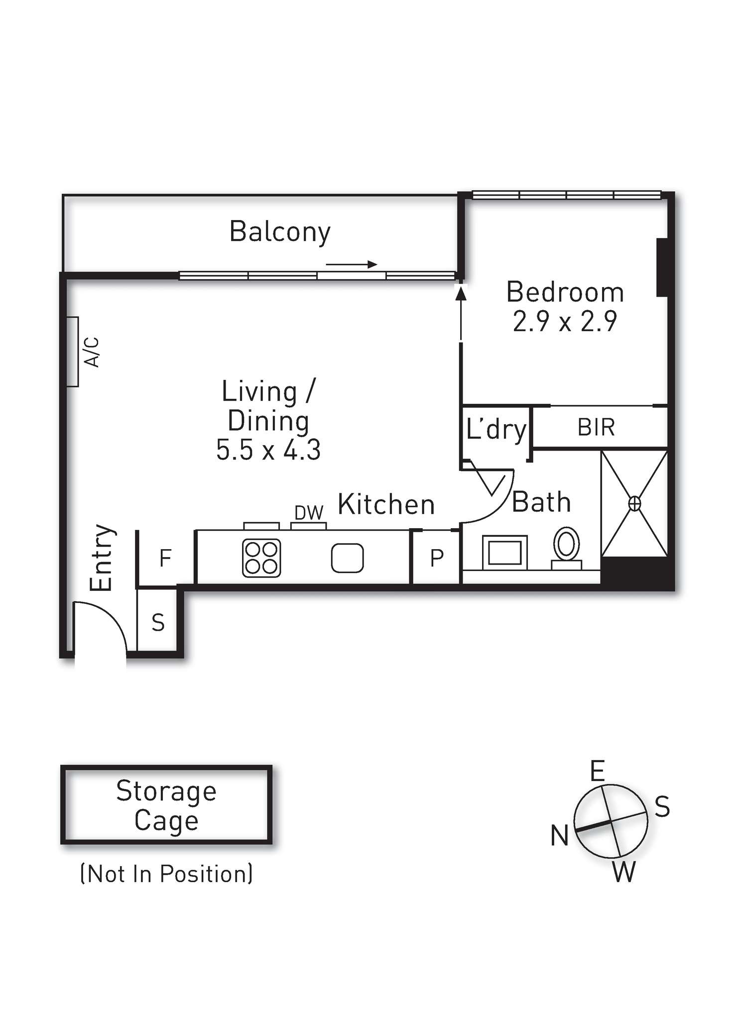 Floorplan of Homely apartment listing, 108/120 Greville Street, Prahran VIC 3181