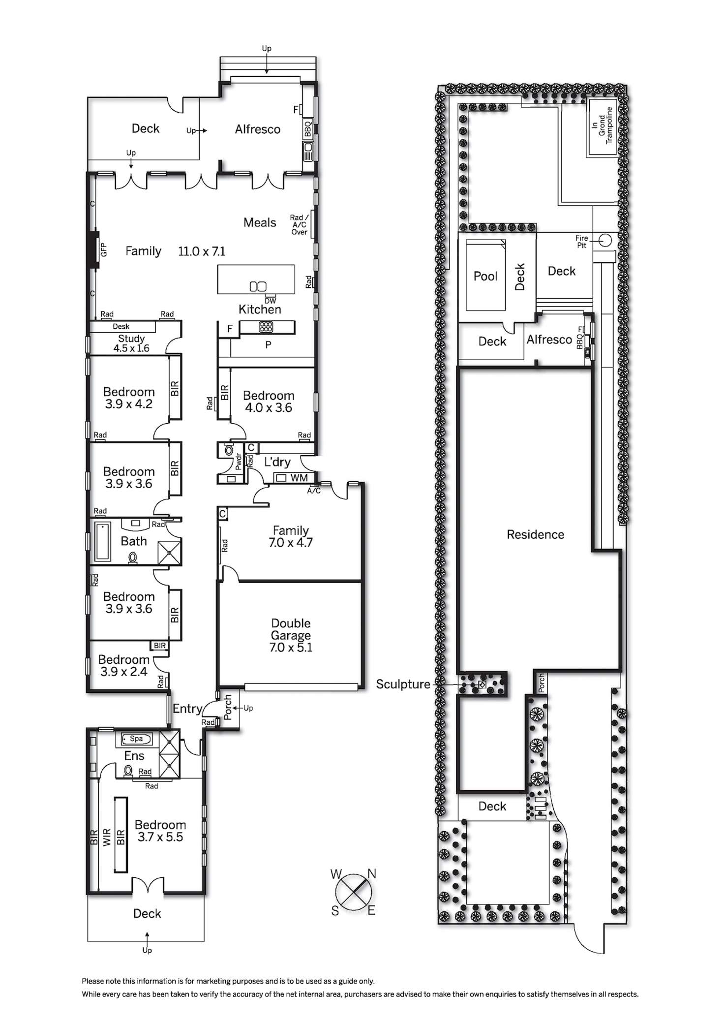 Floorplan of Homely house listing, 14 Park Road, Sorrento VIC 3943