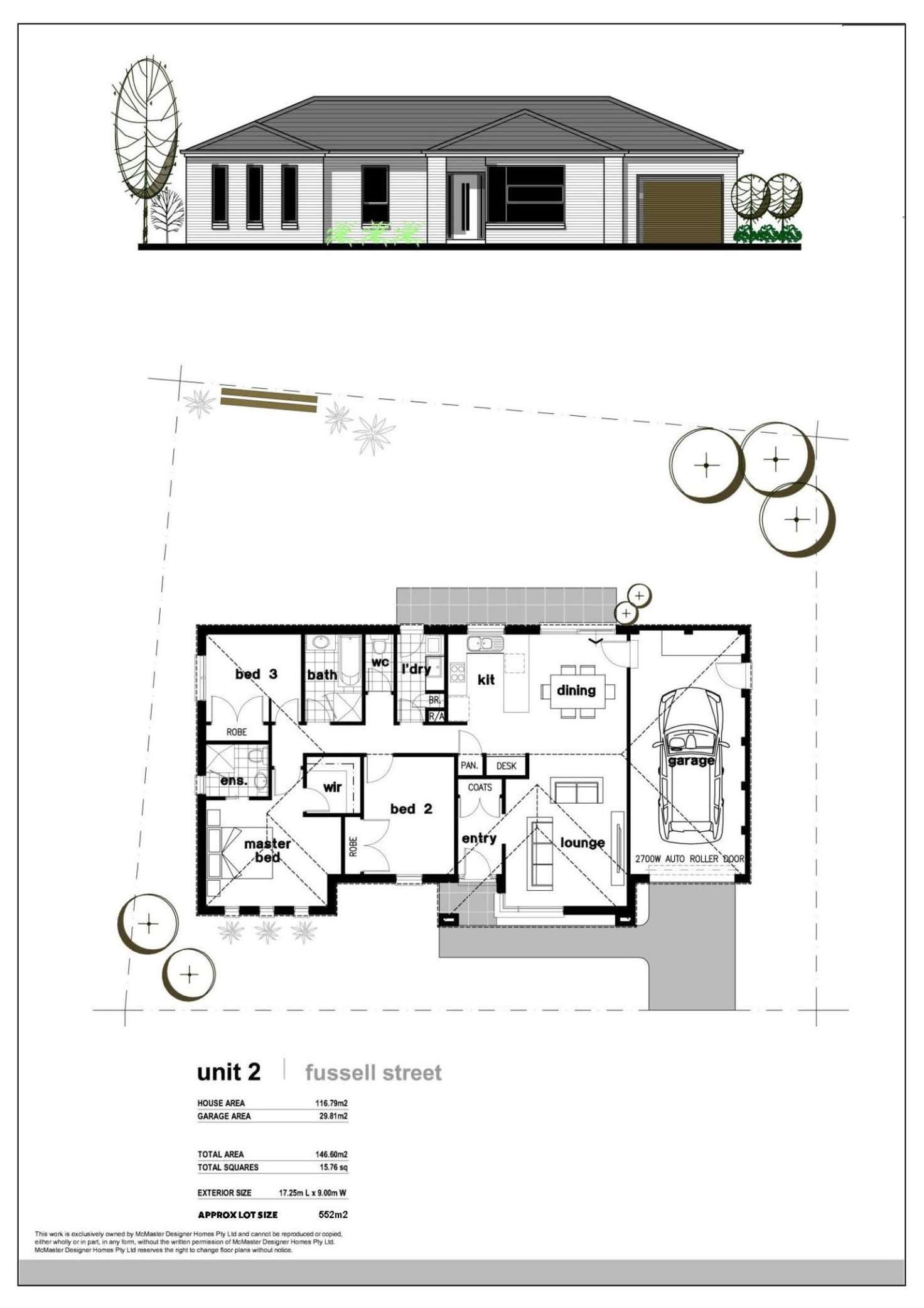 Floorplan of Homely house listing, 2/315 Fussell Street, Ballarat East VIC 3350