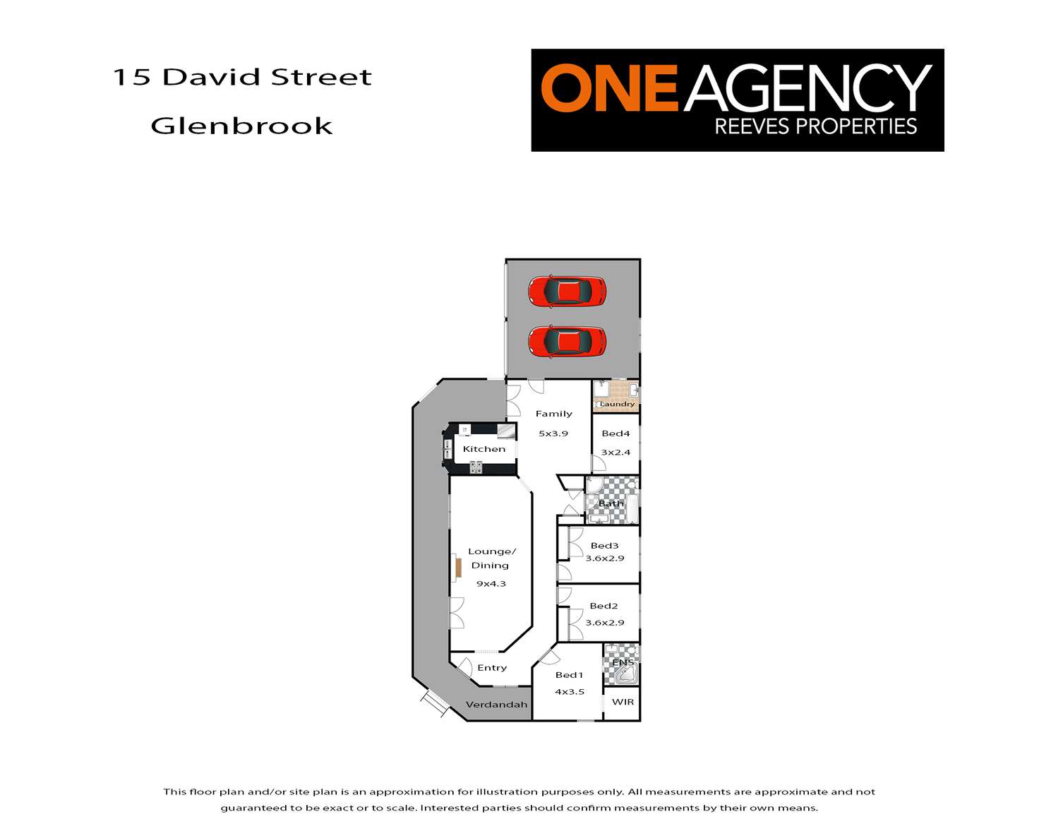 Floorplan of Homely house listing, 15 David Street, Glenbrook NSW 2773