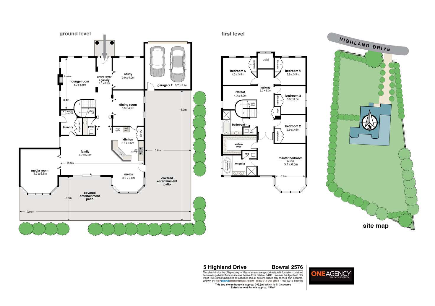 Floorplan of Homely house listing, 5 Highland Drive, Bowral NSW 2576