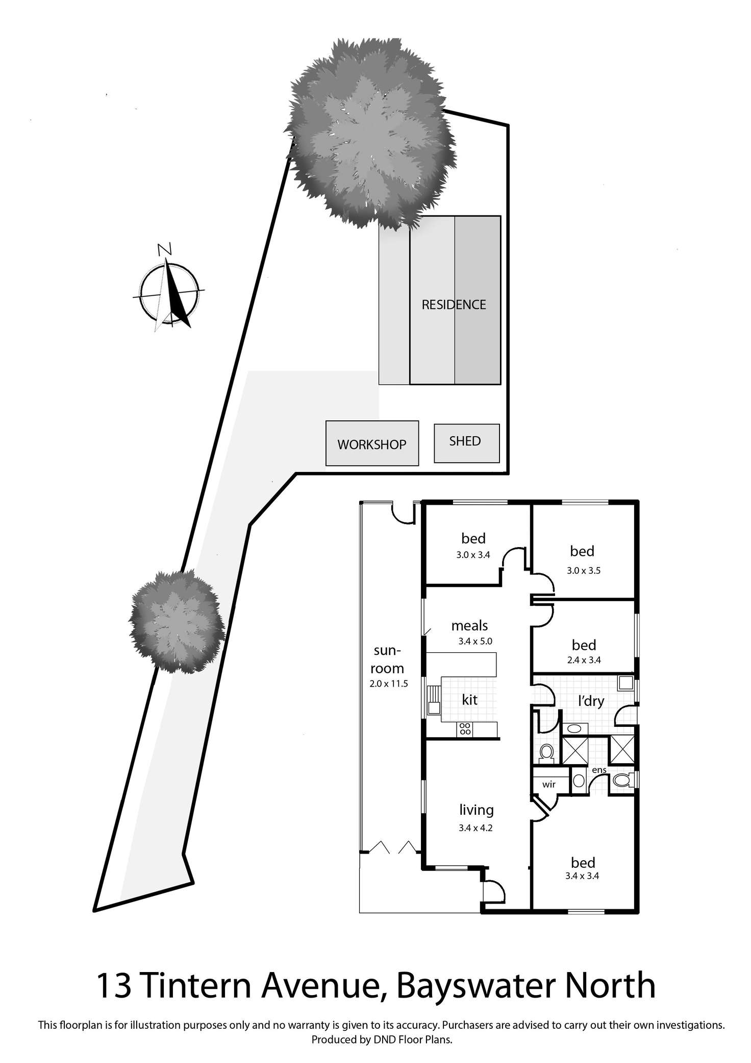 Floorplan of Homely house listing, 13 Tintern Avenue, Bayswater North VIC 3153