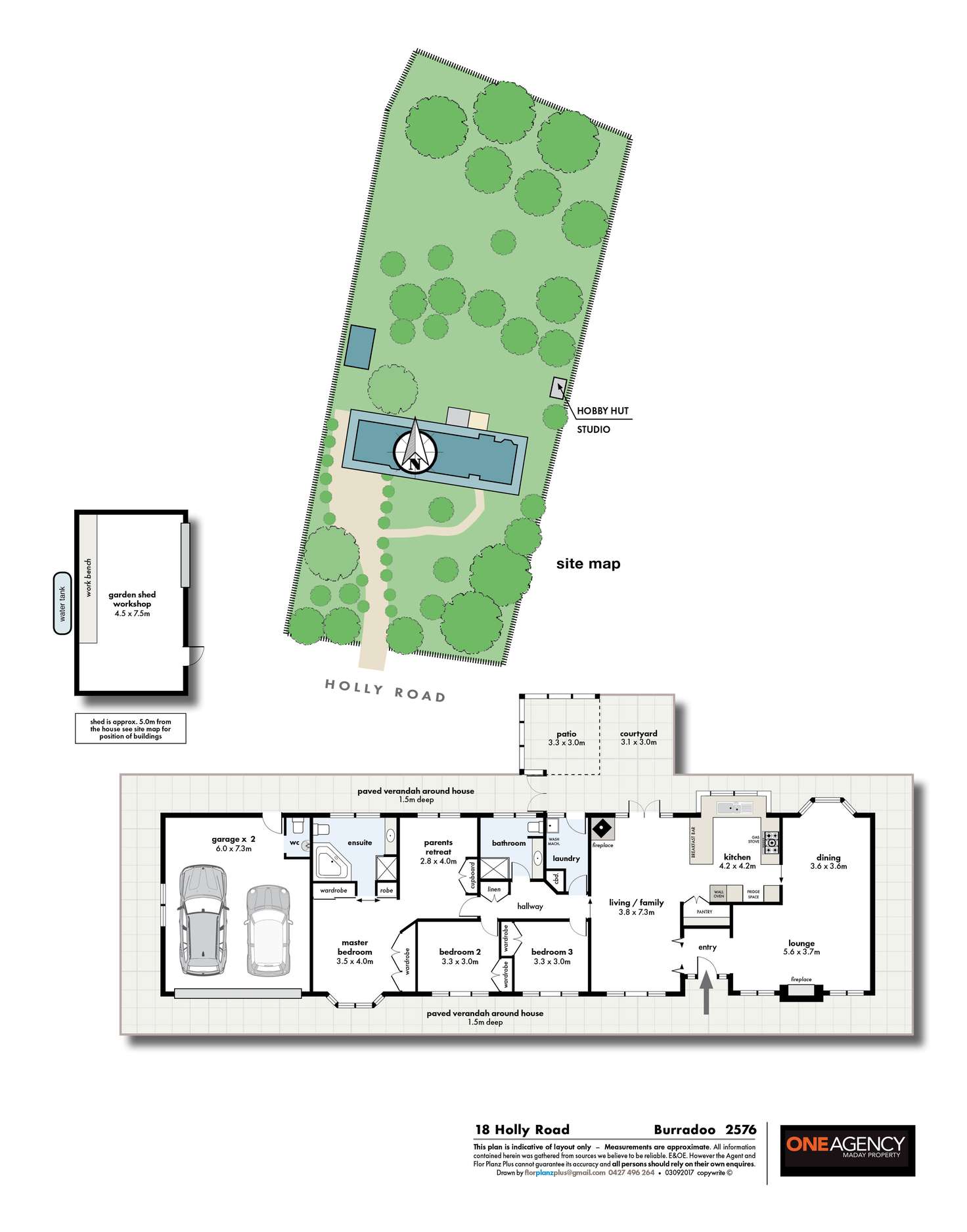 Floorplan of Homely house listing, 18 Holly Road, Burradoo NSW 2576