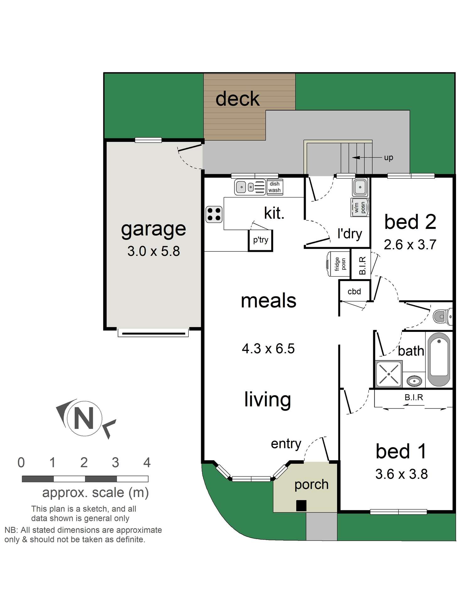 Floorplan of Homely unit listing, 2/31 Freeman Street, Ringwood East VIC 3135