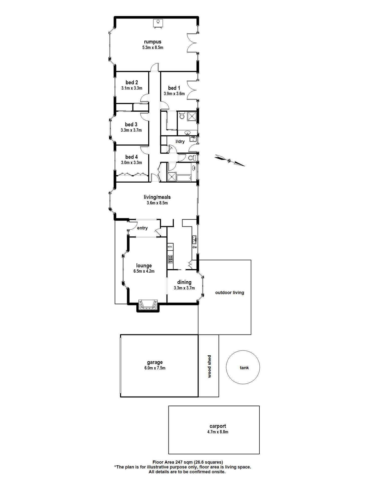 Floorplan of Homely house listing, 12 Heath Road, Belgrave Heights VIC 3160