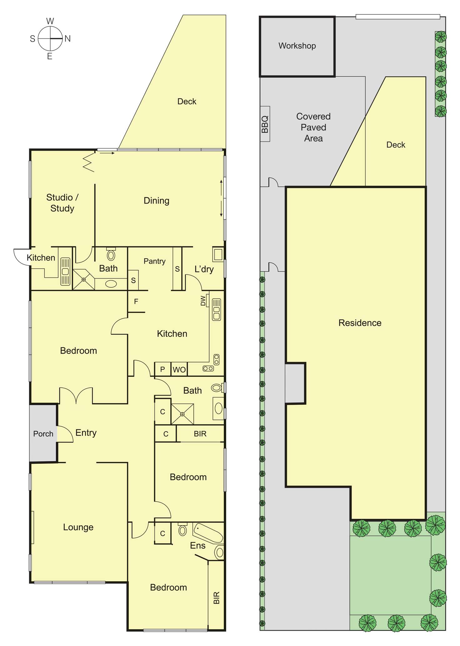 Floorplan of Homely house listing, 91 Grange Road, Glen Huntly VIC 3163