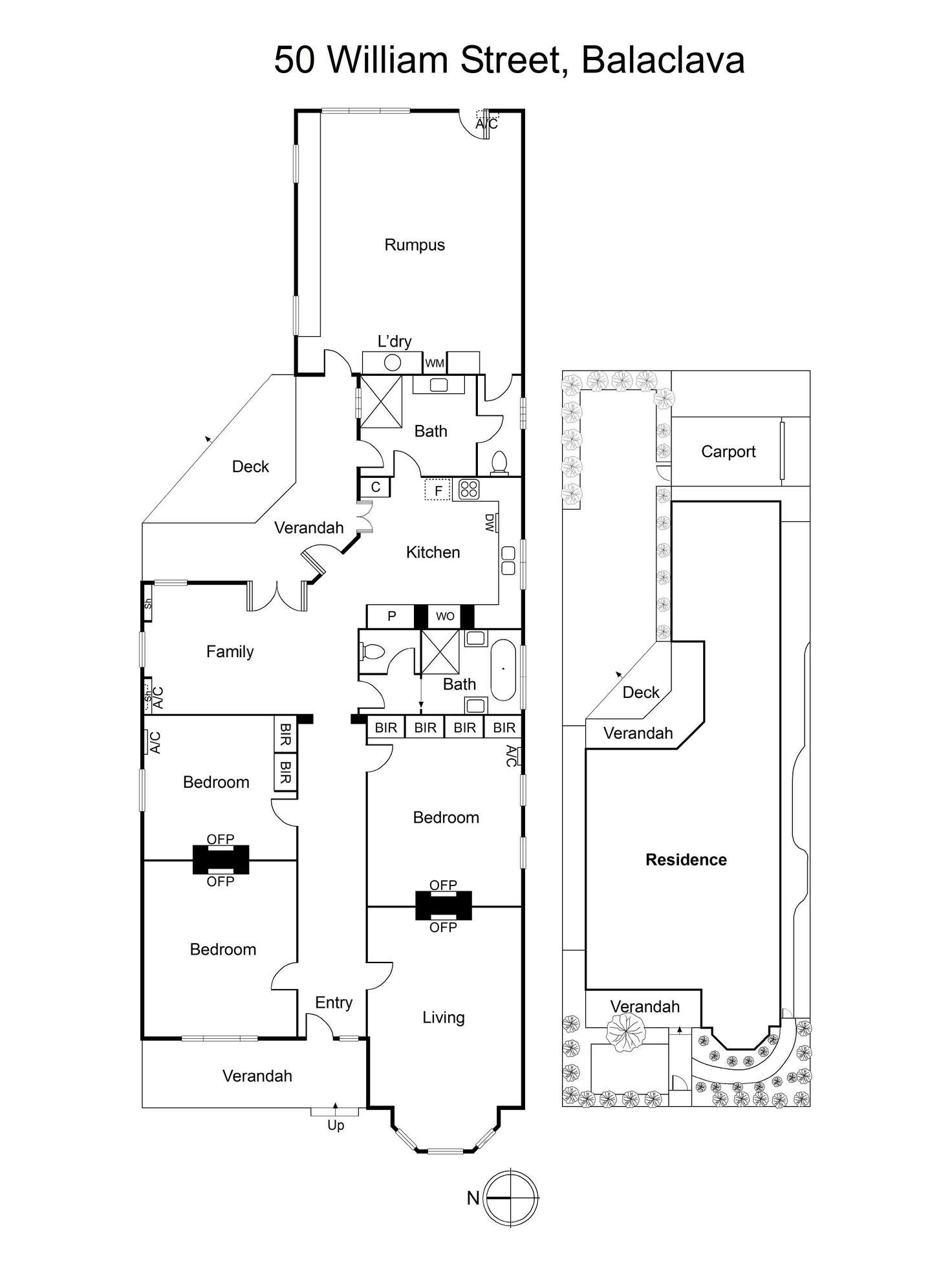 Floorplan of Homely house listing, 50 William Street, Balaclava VIC 3183