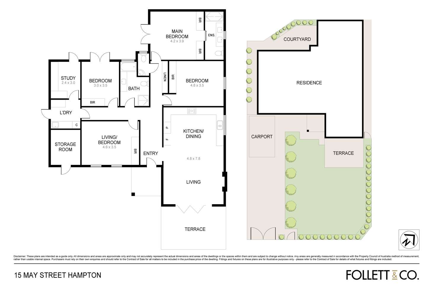 Floorplan of Homely house listing, 15 May Street, Hampton VIC 3188