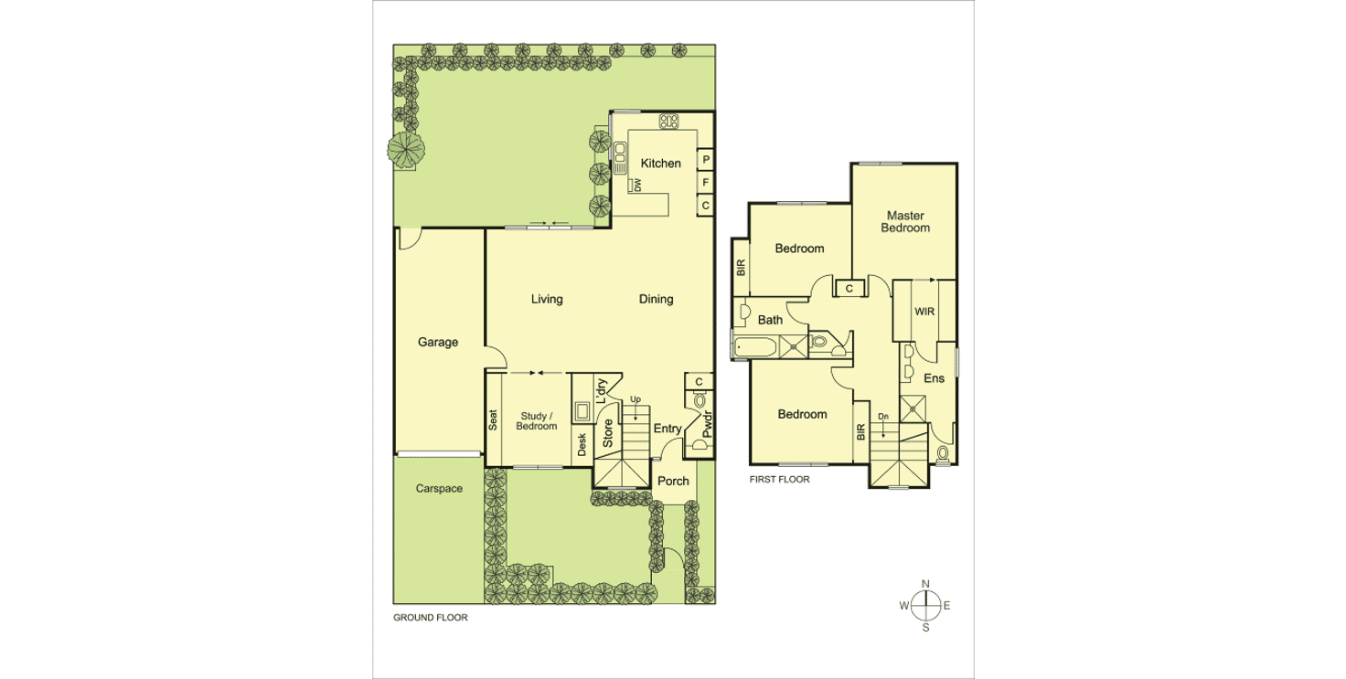 Floorplan of Homely house listing, 18 Cambridge Street, Caulfield North VIC 3161