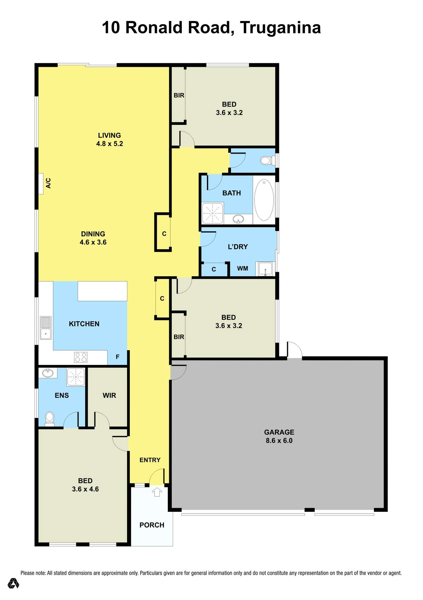 Floorplan of Homely house listing, 10 Ronald Road, Truganina VIC 3029