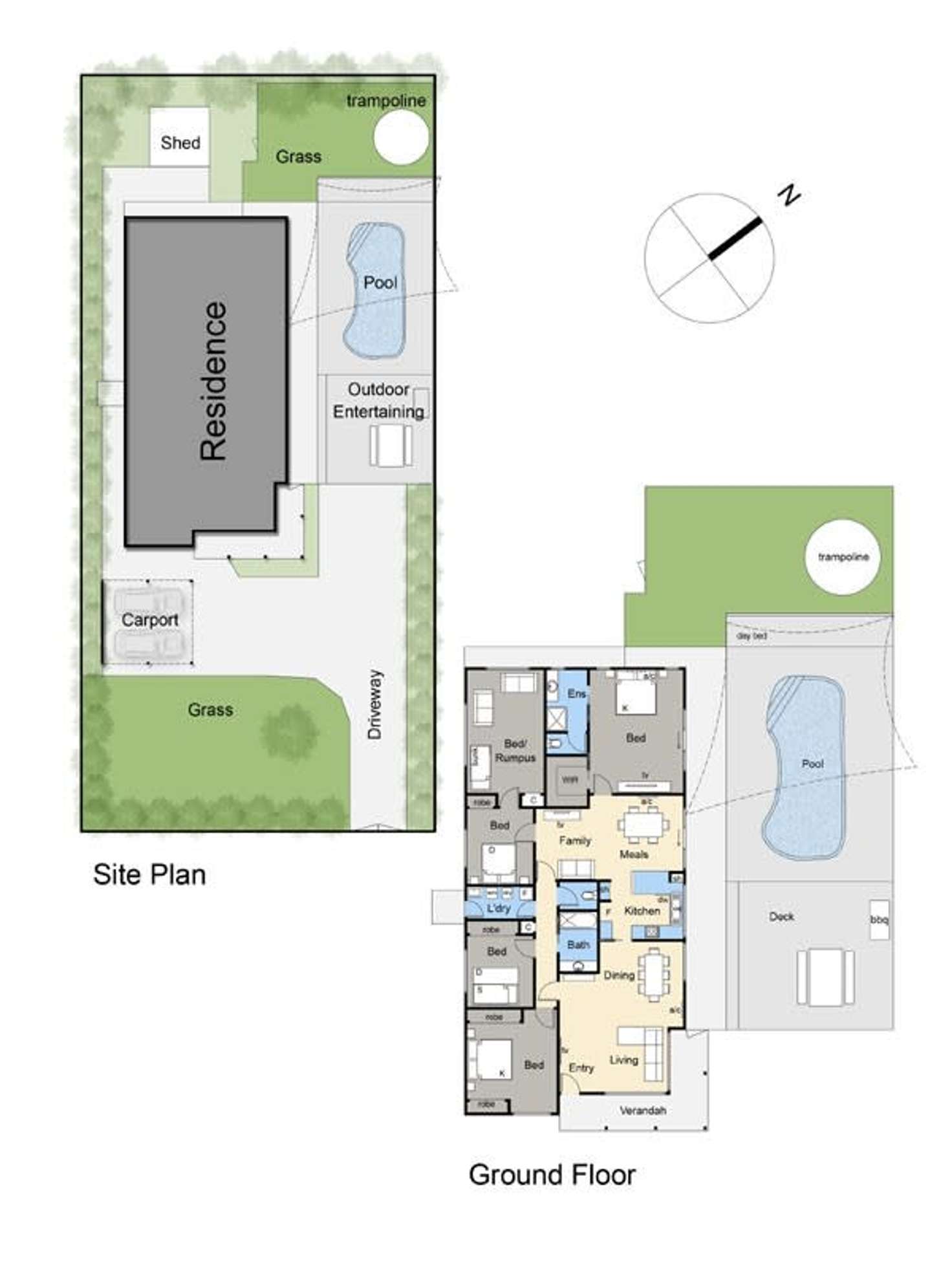 Floorplan of Homely house listing, 26 Hillman Avenue, Mccrae VIC 3938