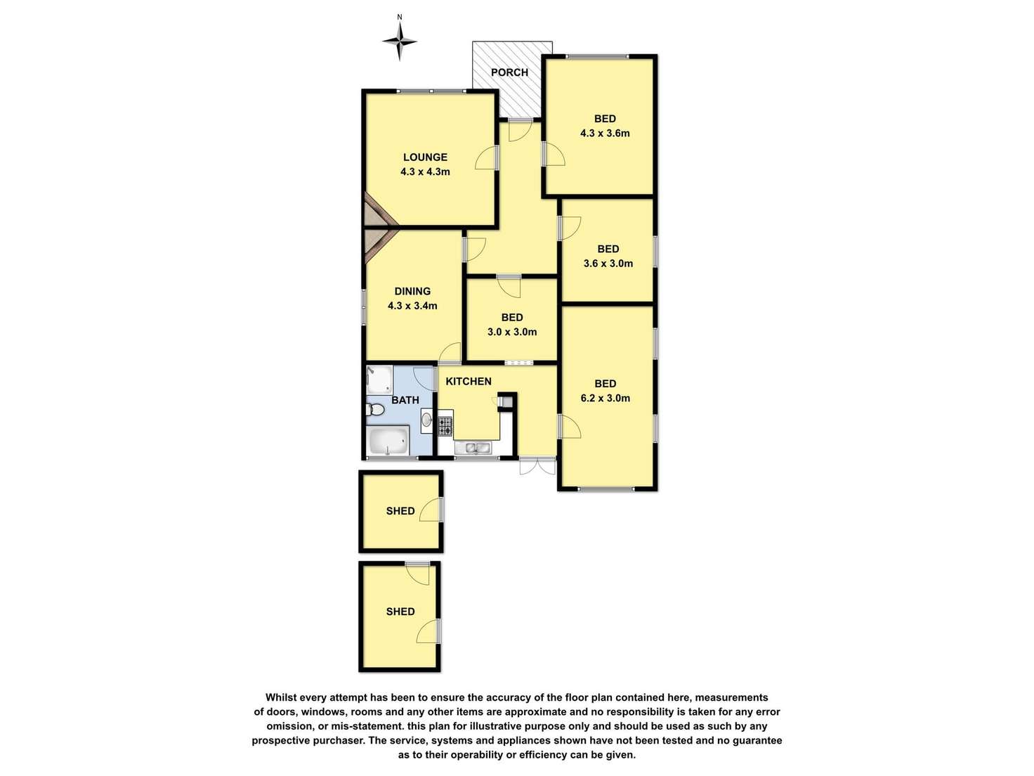 Floorplan of Homely house listing, 11 Montrose Avenue, Apollo Bay VIC 3233