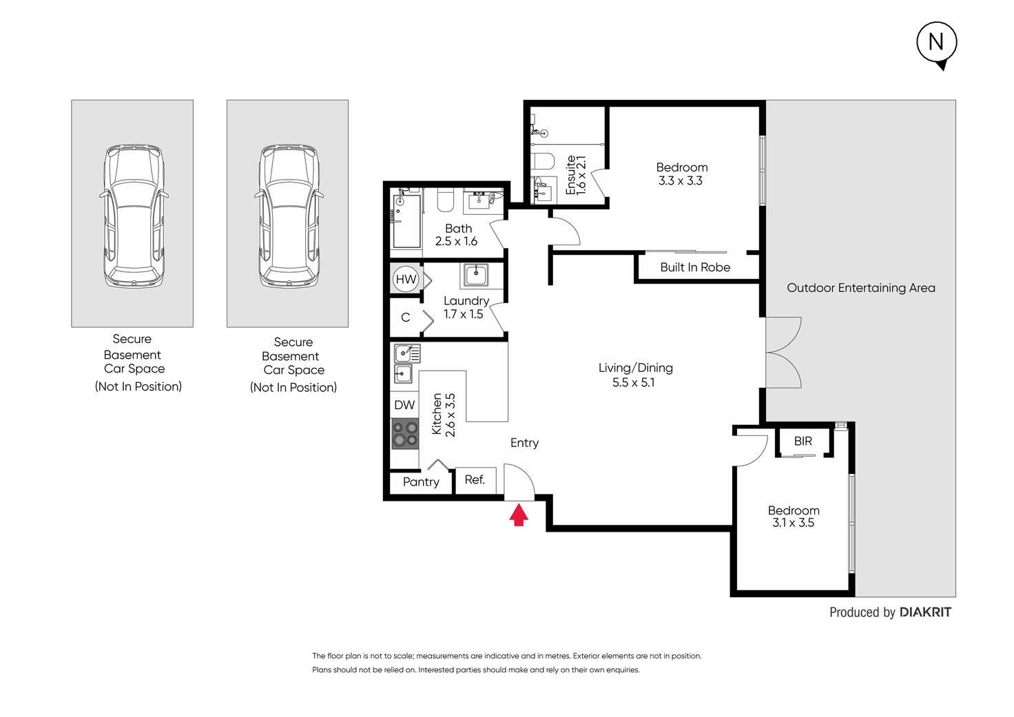 Floorplan of Homely apartment listing, 8/60 Wattletree Road, Armadale VIC 3143