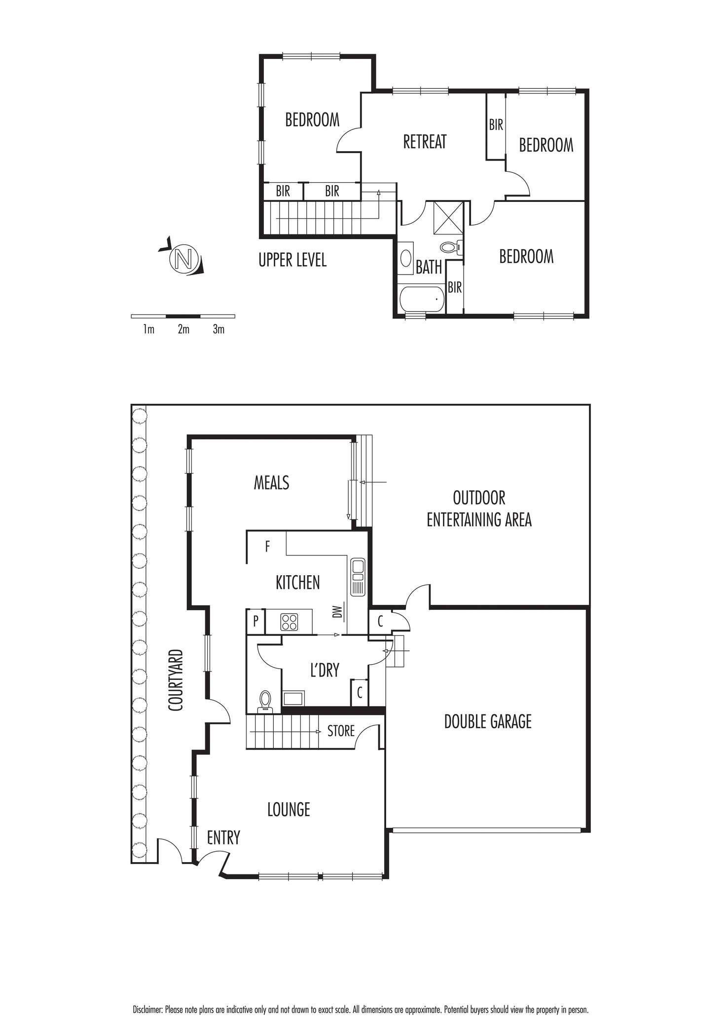 Floorplan of Homely townhouse listing, 2/116 Mountain View Road, Briar Hill VIC 3088