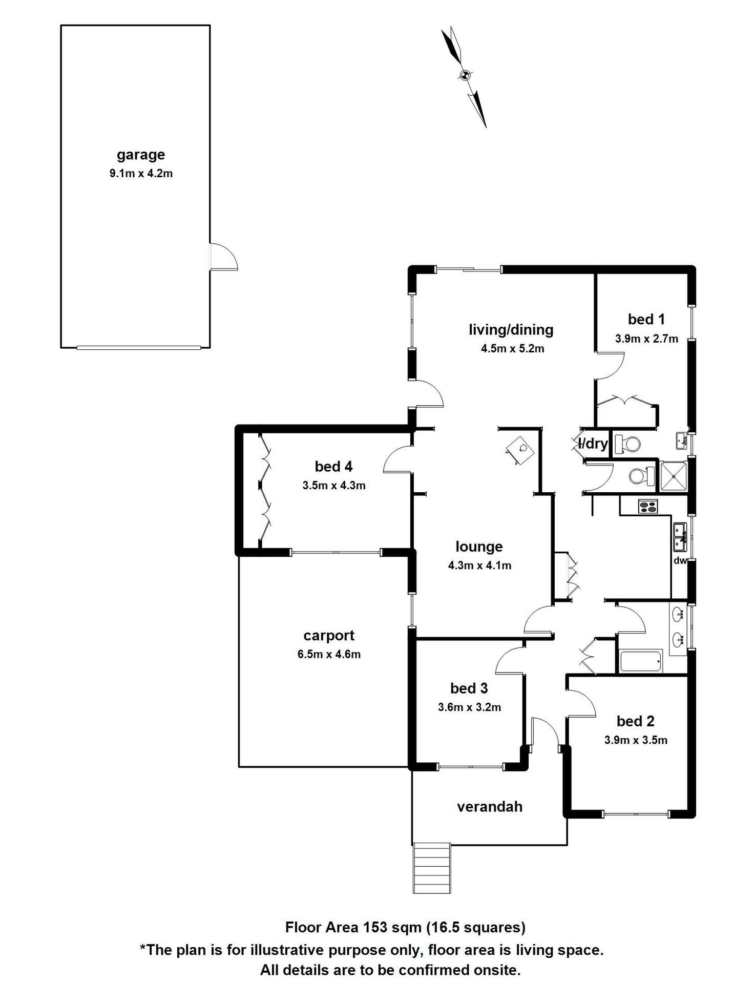 Floorplan of Homely house listing, 5 Hawthorn Lane, Belgrave Heights VIC 3160