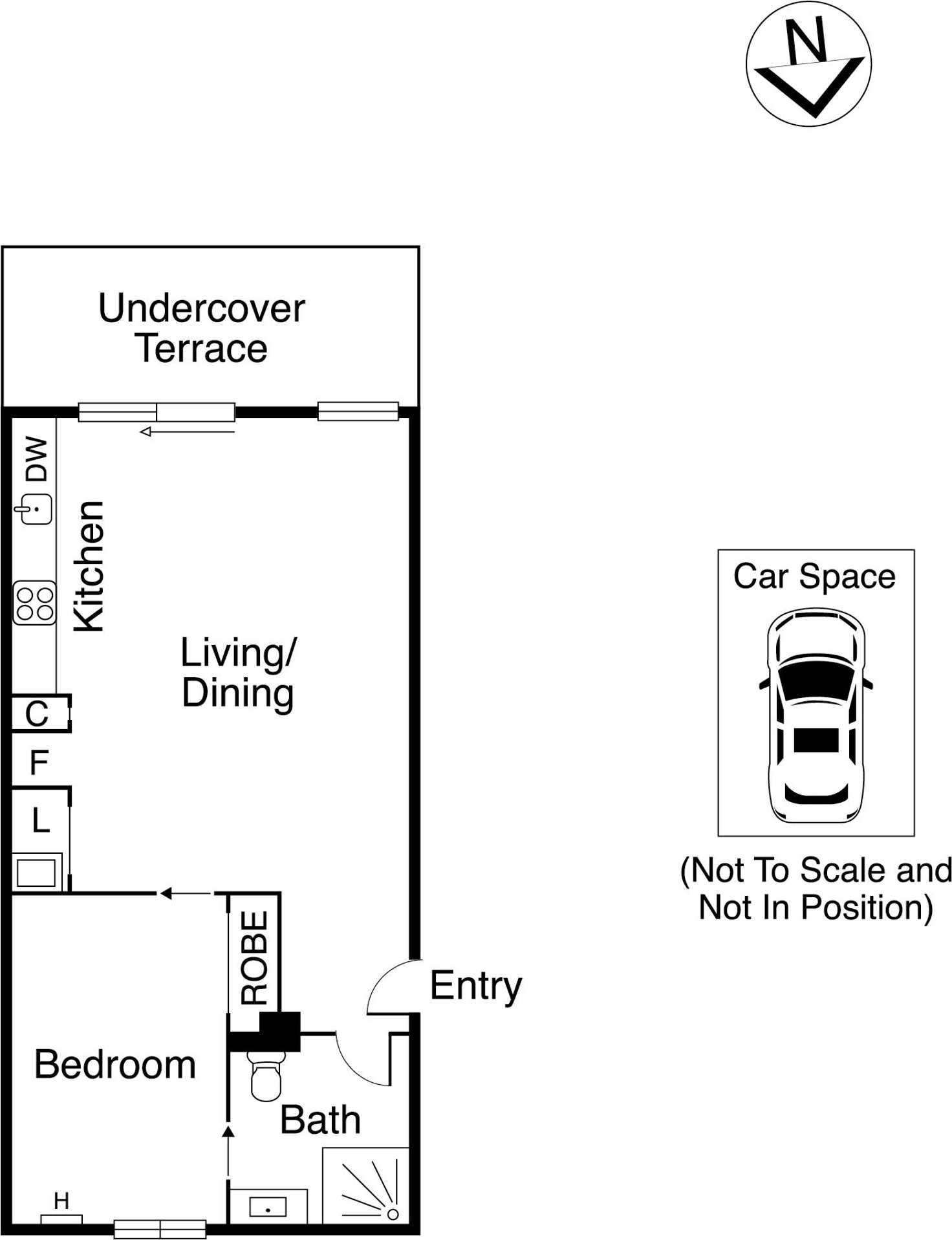 Floorplan of Homely apartment listing, 2/95 Wellington Street, St Kilda VIC 3182