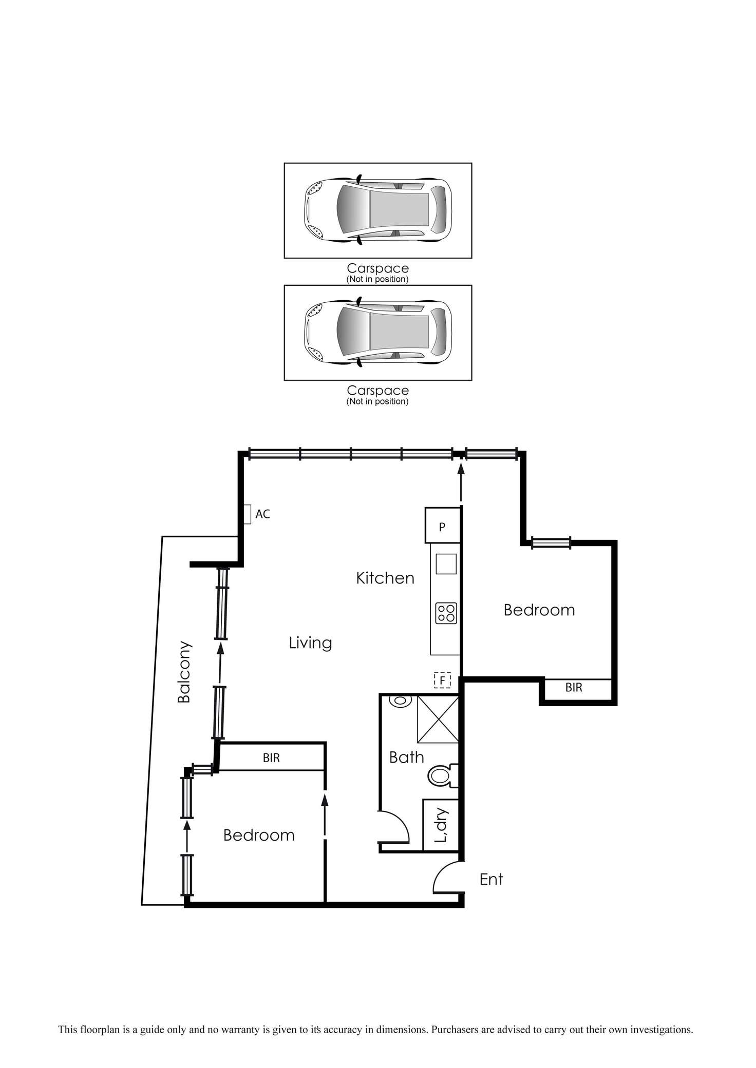 Floorplan of Homely apartment listing, 410/19 Pickles Street, Port Melbourne VIC 3207