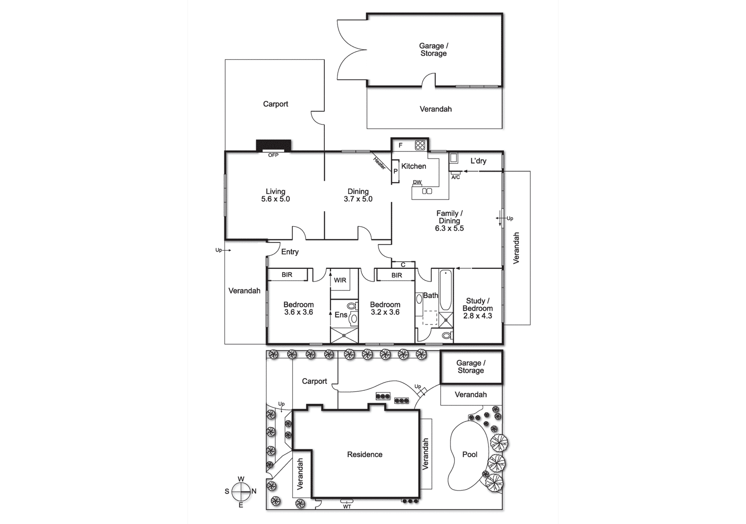 Floorplan of Homely house listing, 15 Rooding Street, Brighton VIC 3186