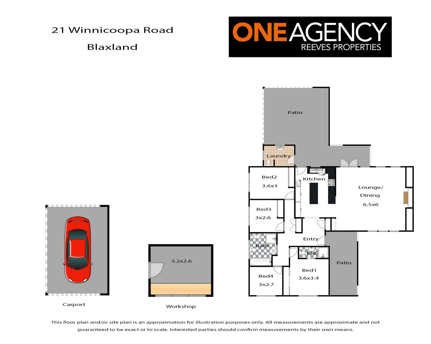 Floorplan of Homely house listing, 21 Winnicoopa Road, Blaxland NSW 2774