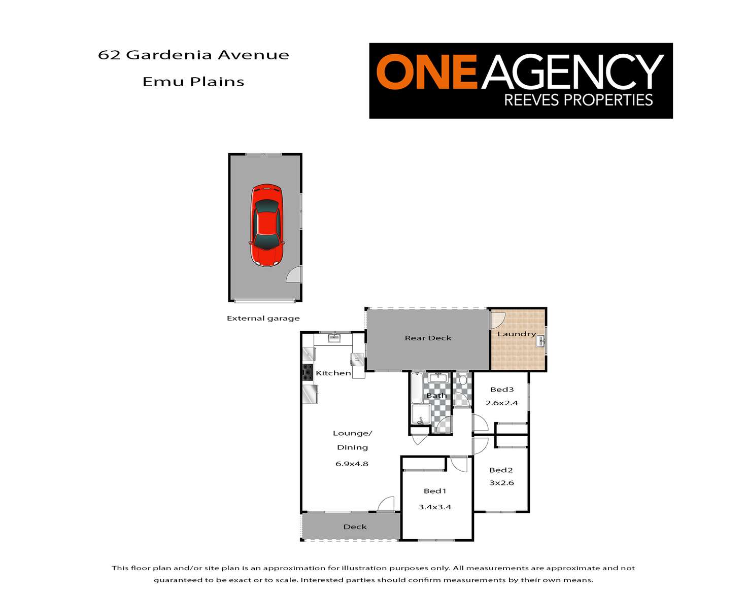 Floorplan of Homely house listing, 62 Gardenia Avenue, Emu Plains NSW 2750