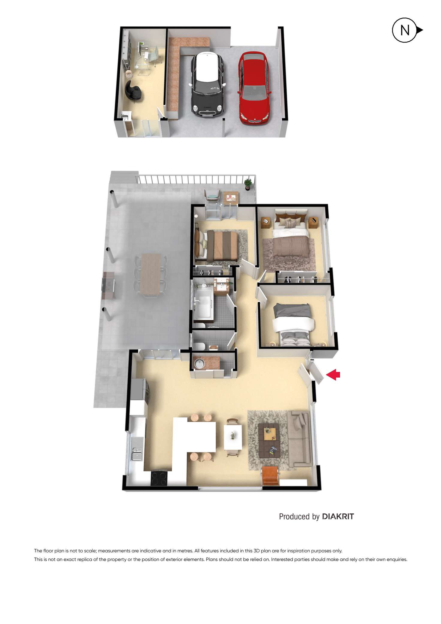 Floorplan of Homely house listing, 1 Wilbraham Court, Frankston VIC 3199