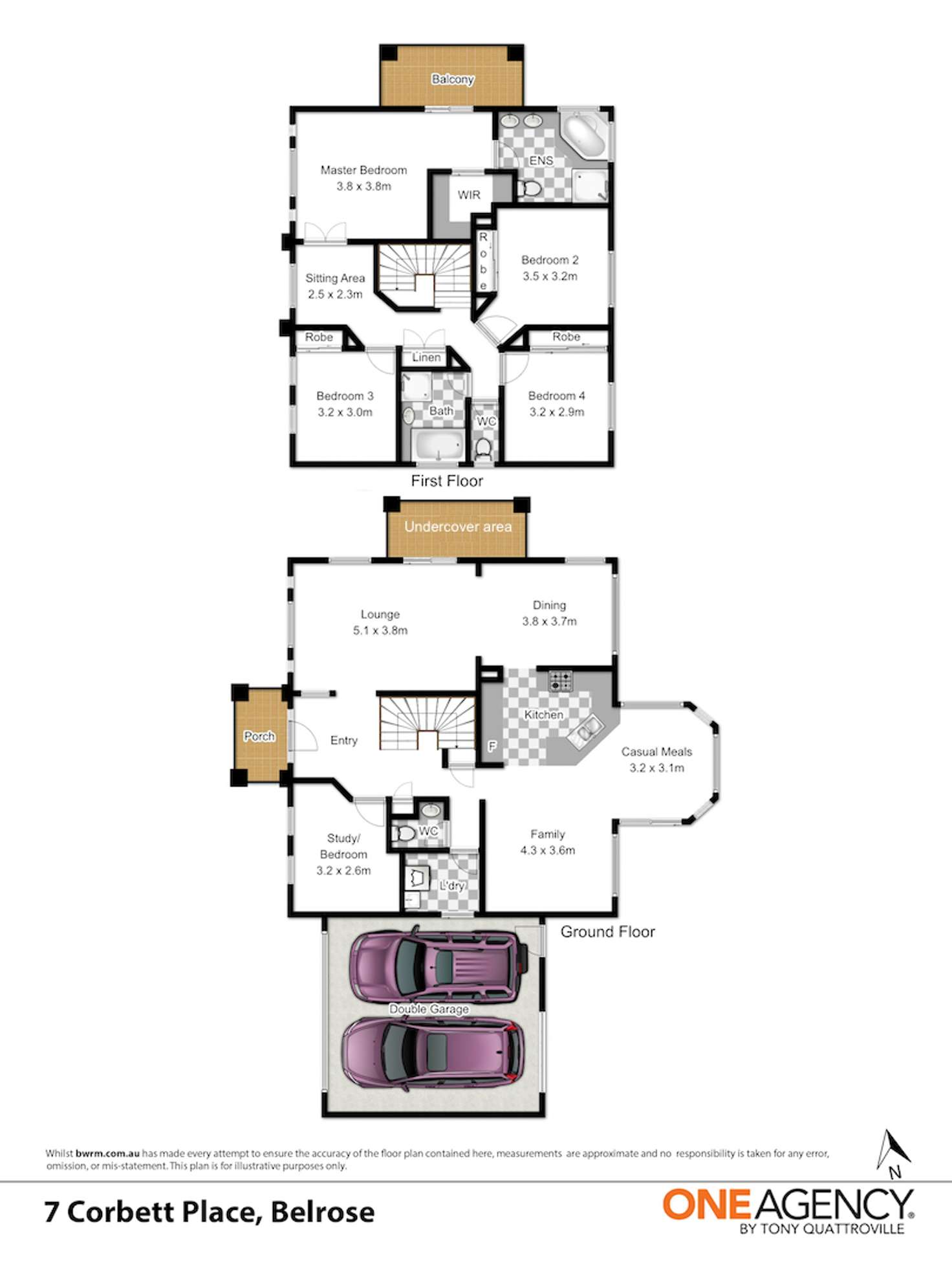 Floorplan of Homely house listing, 7 Corbett Place, Belrose NSW 2085