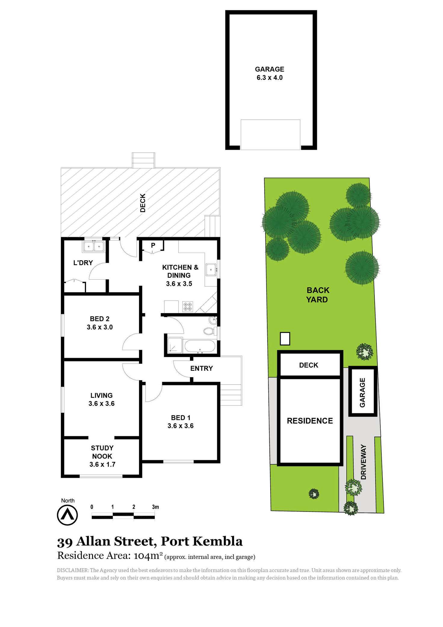 Floorplan of Homely house listing, 39 Allan Street, Port Kembla NSW 2505