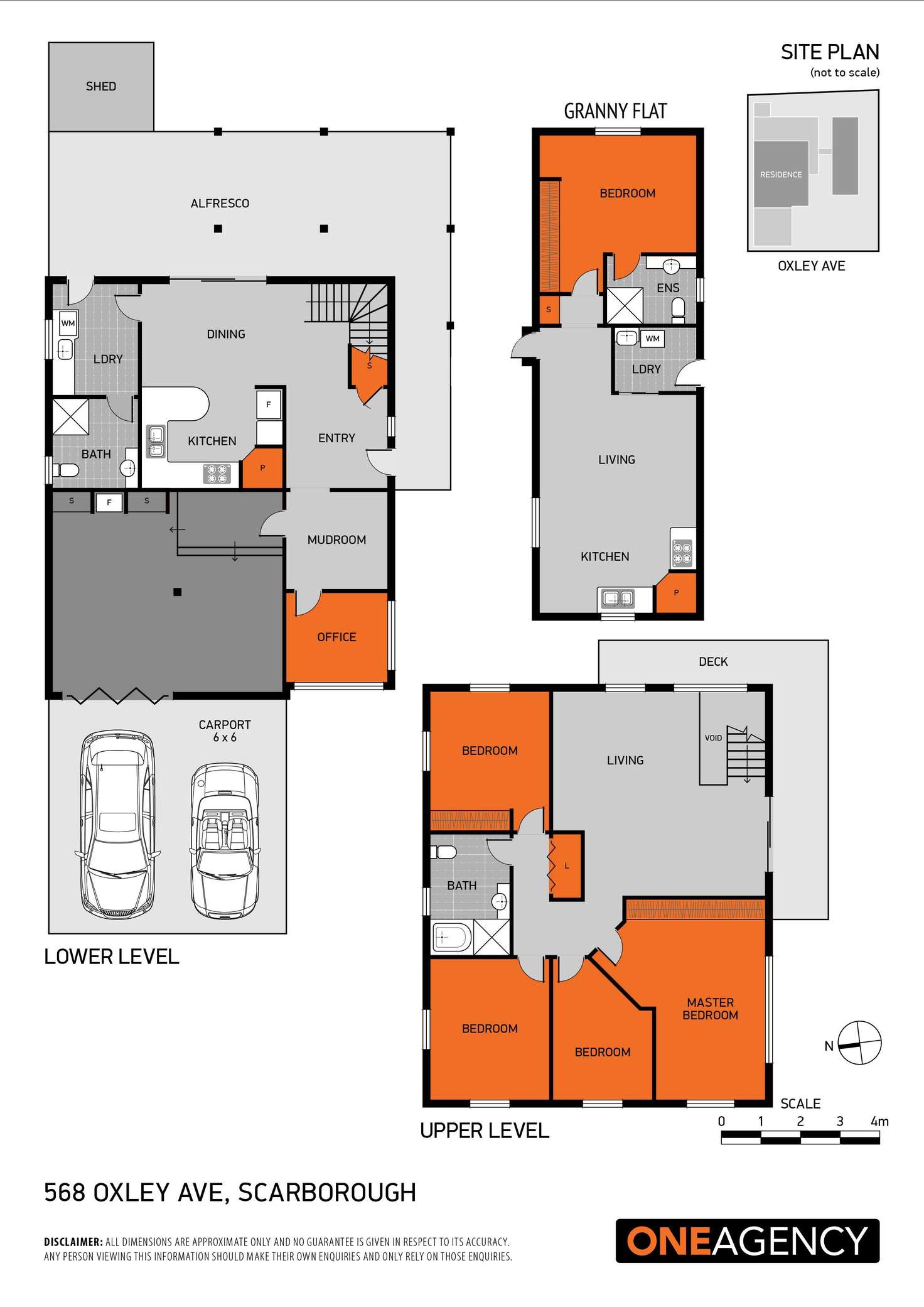 Floorplan of Homely house listing, 568 Oxley Avenue, Scarborough QLD 4020