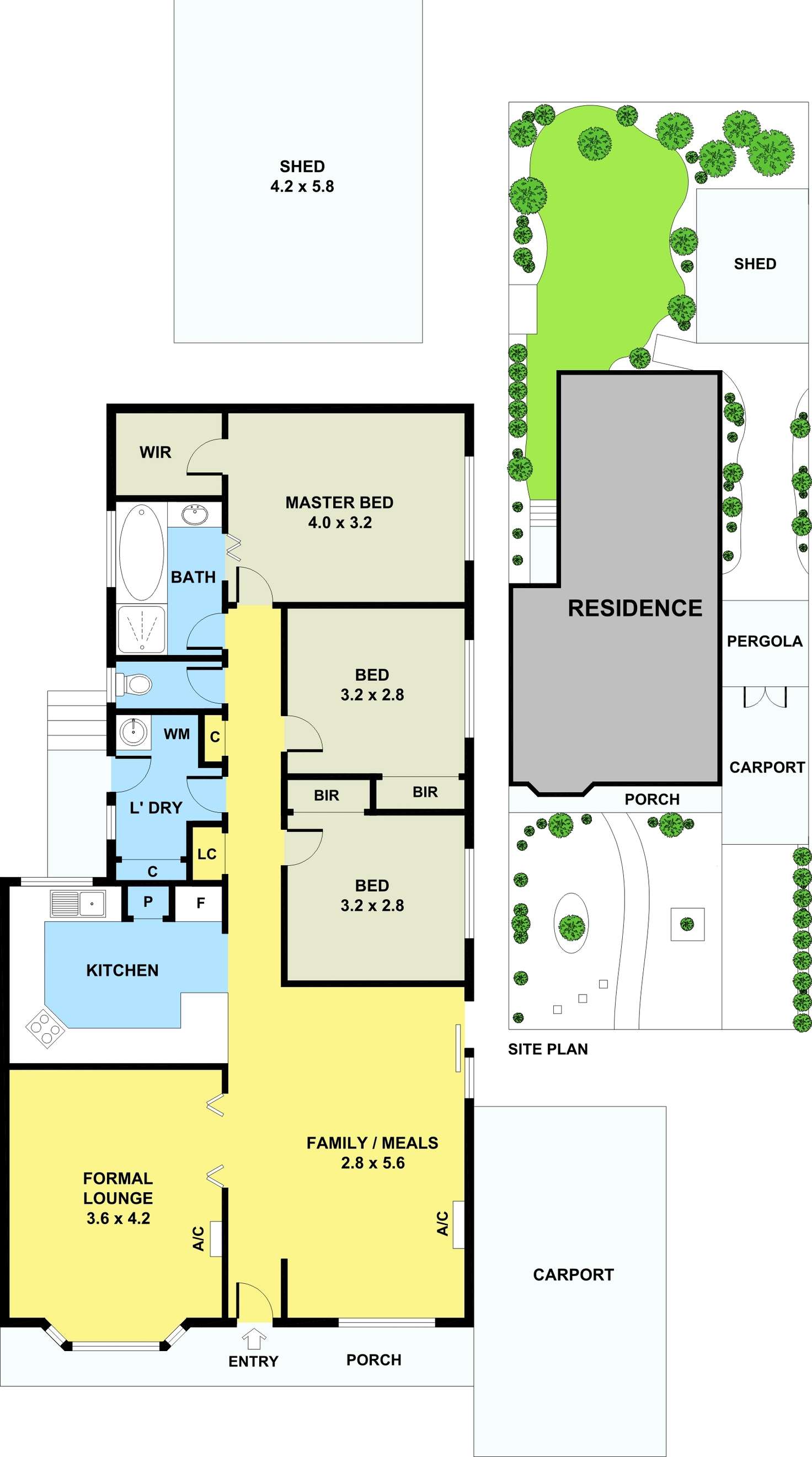 Floorplan of Homely house listing, 31 Leonard Avenue, Berwick VIC 3806