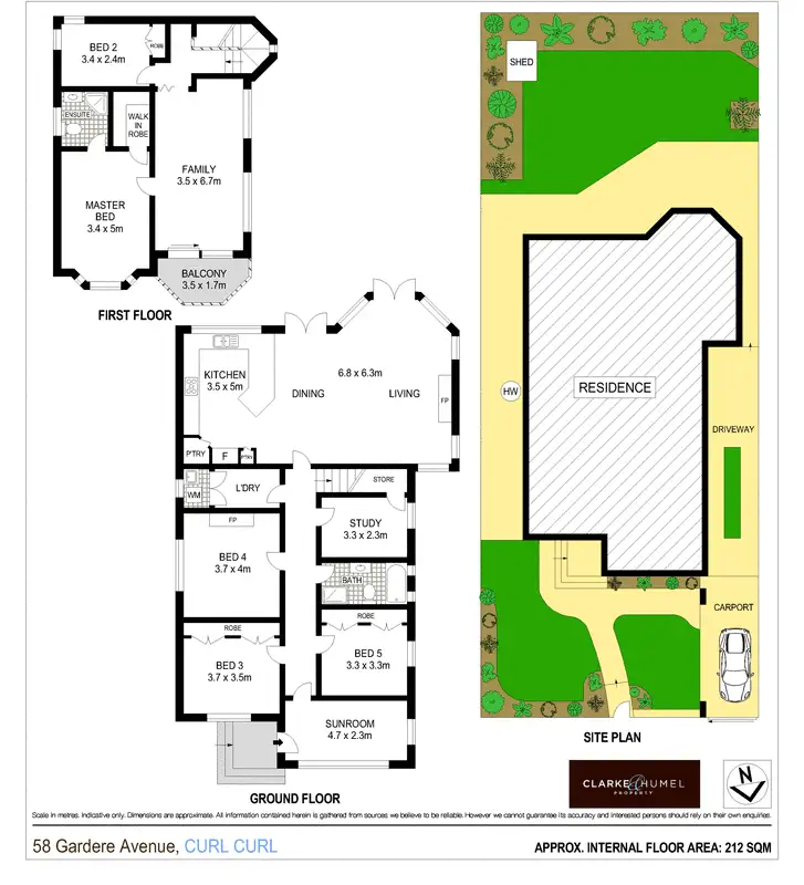 Floorplan of Homely house listing, 58 Gardere Avenue, Curl Curl NSW 2096