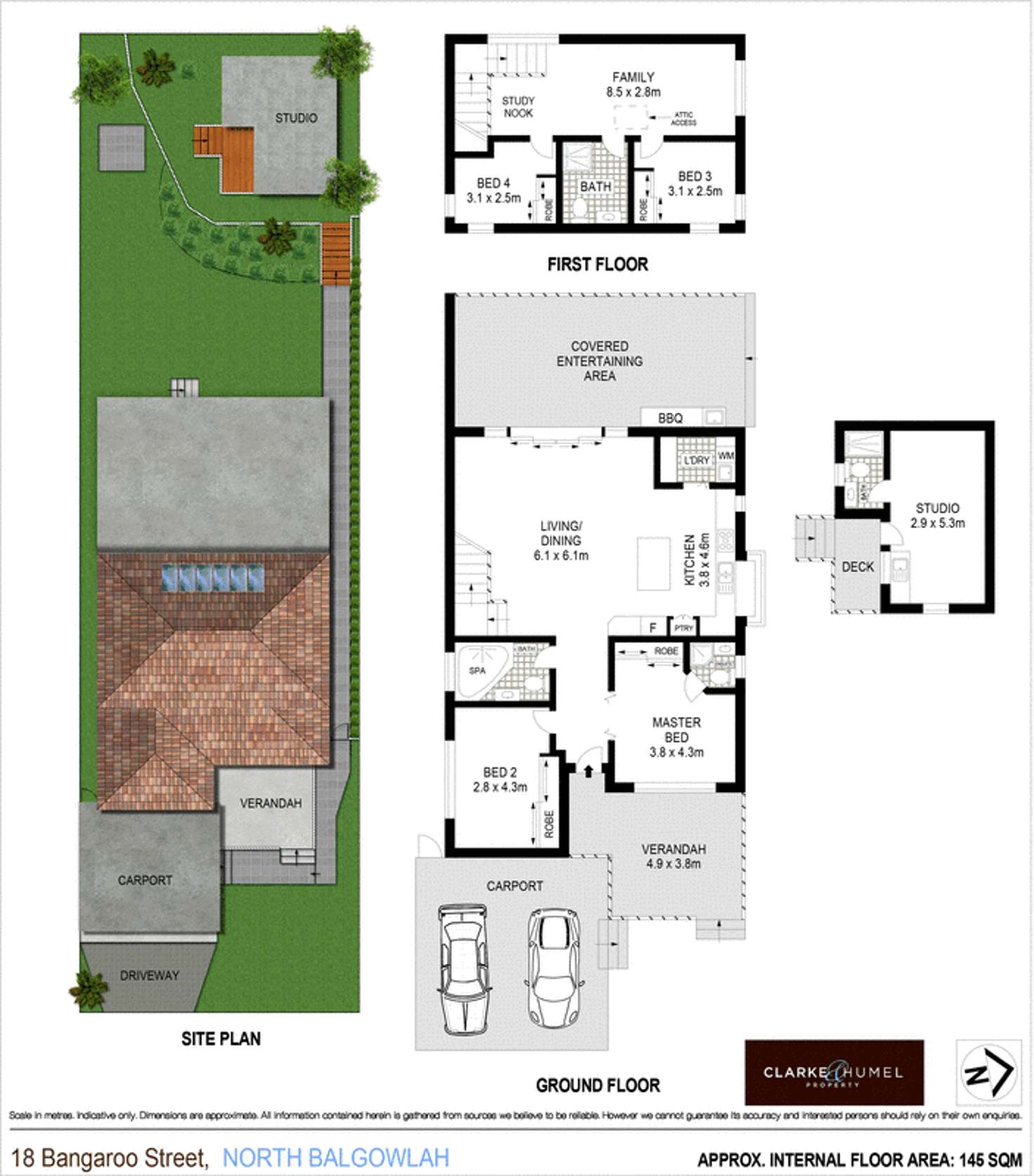 Floorplan of Homely house listing, 18 Bangaroo Street, North Balgowlah NSW 2093