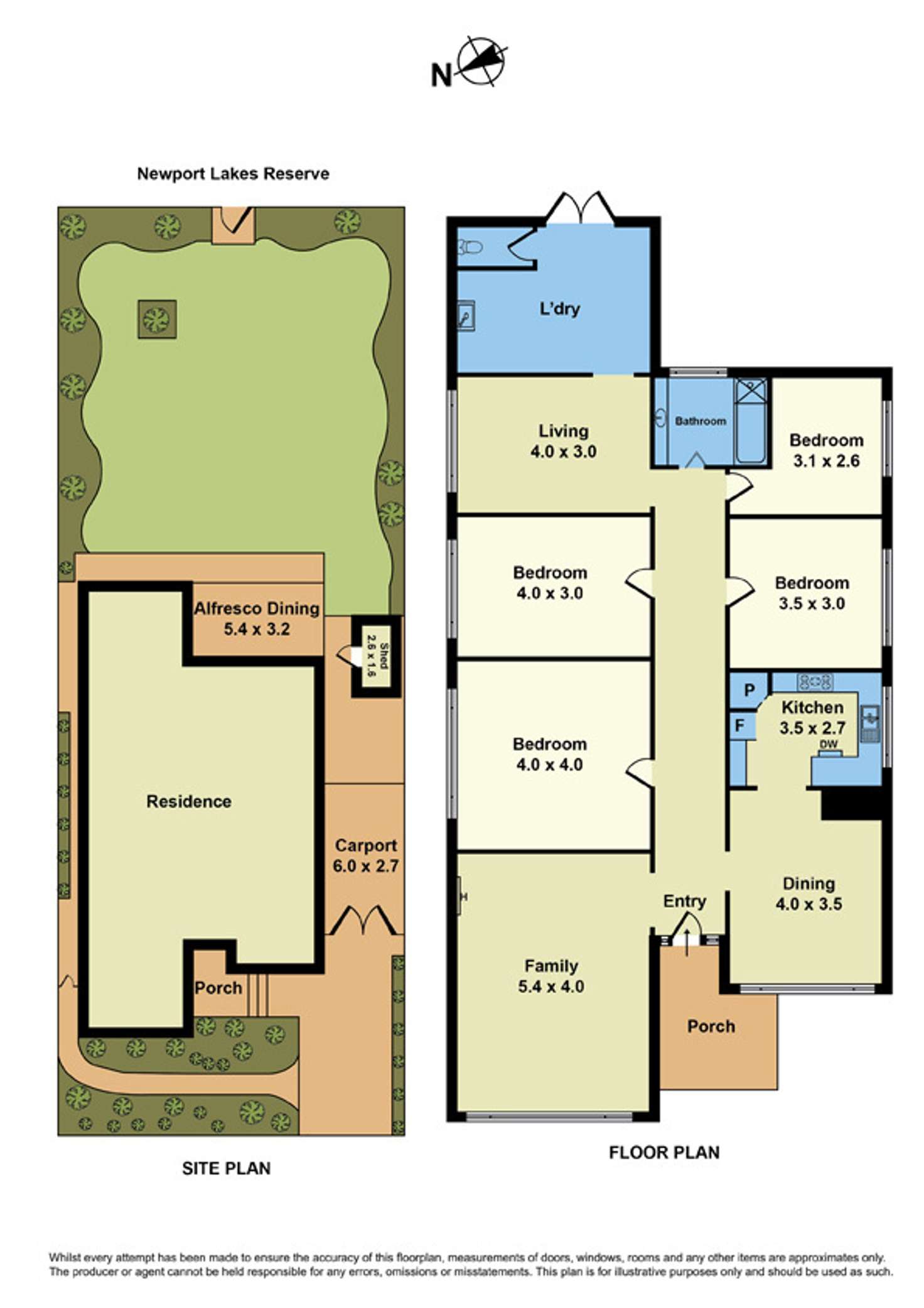 Floorplan of Homely house listing, 50 Graham Street, Newport VIC 3015