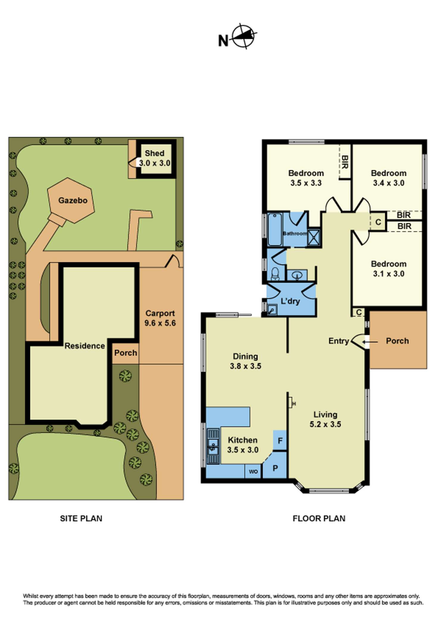 Floorplan of Homely house listing, 13 Oxley Court, Wyndham Vale VIC 3024