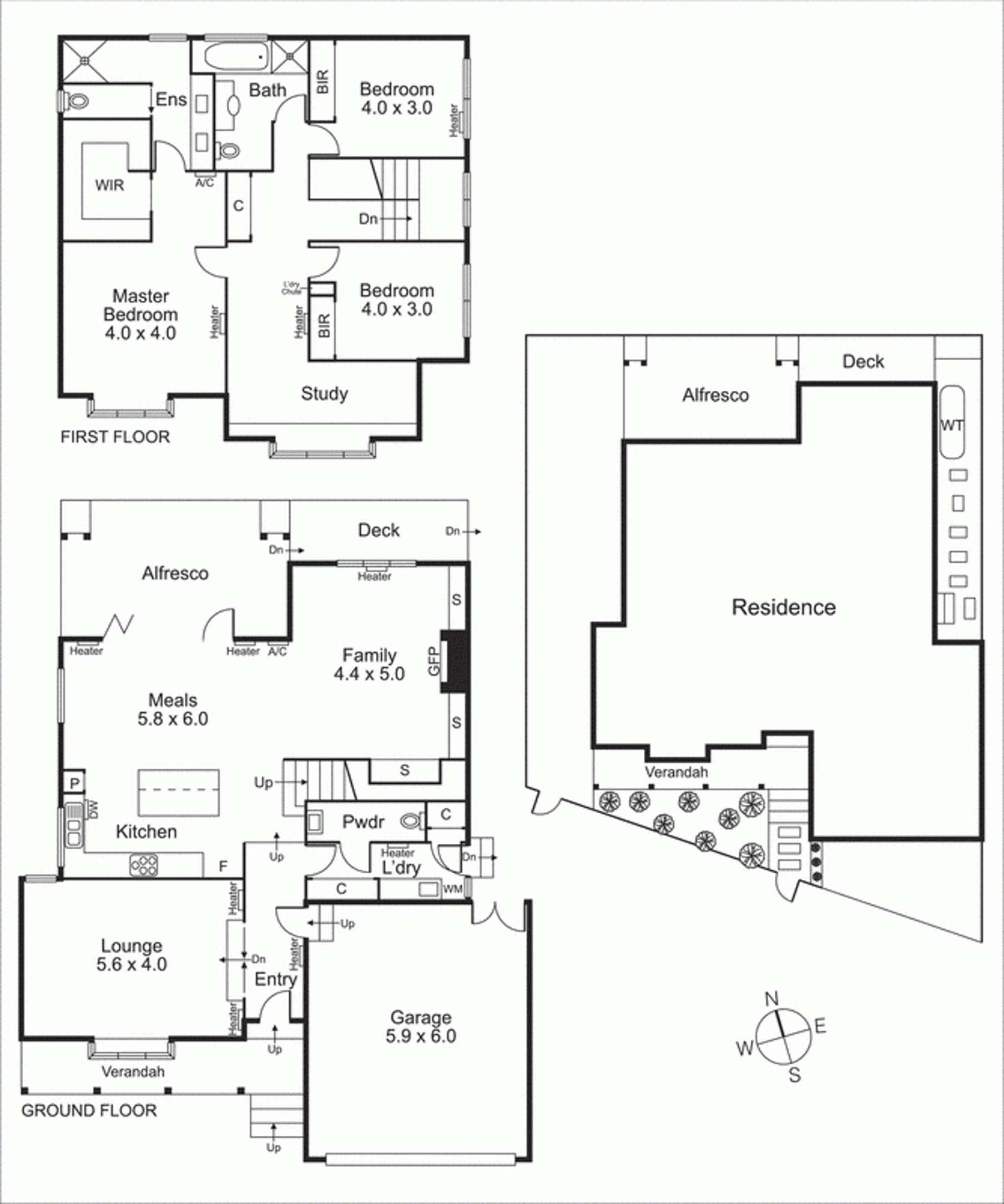 Floorplan of Homely house listing, 17 Banks Avenue, Hampton VIC 3188