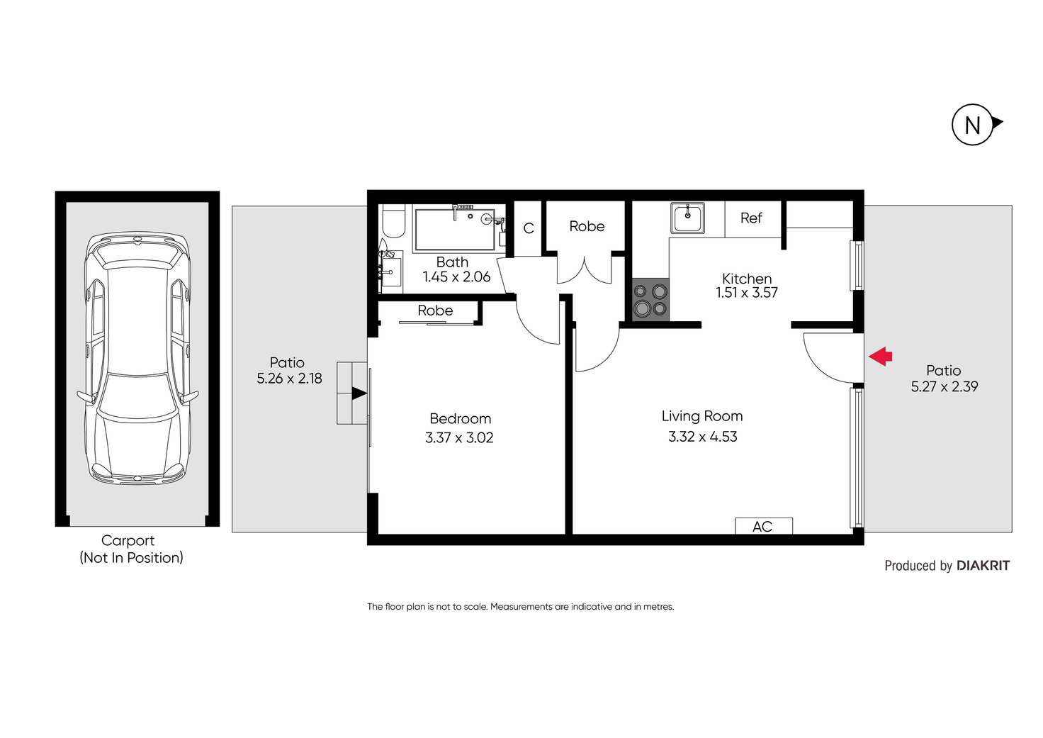 Floorplan of Homely apartment listing, 4/32 Crimea Street, St Kilda VIC 3182