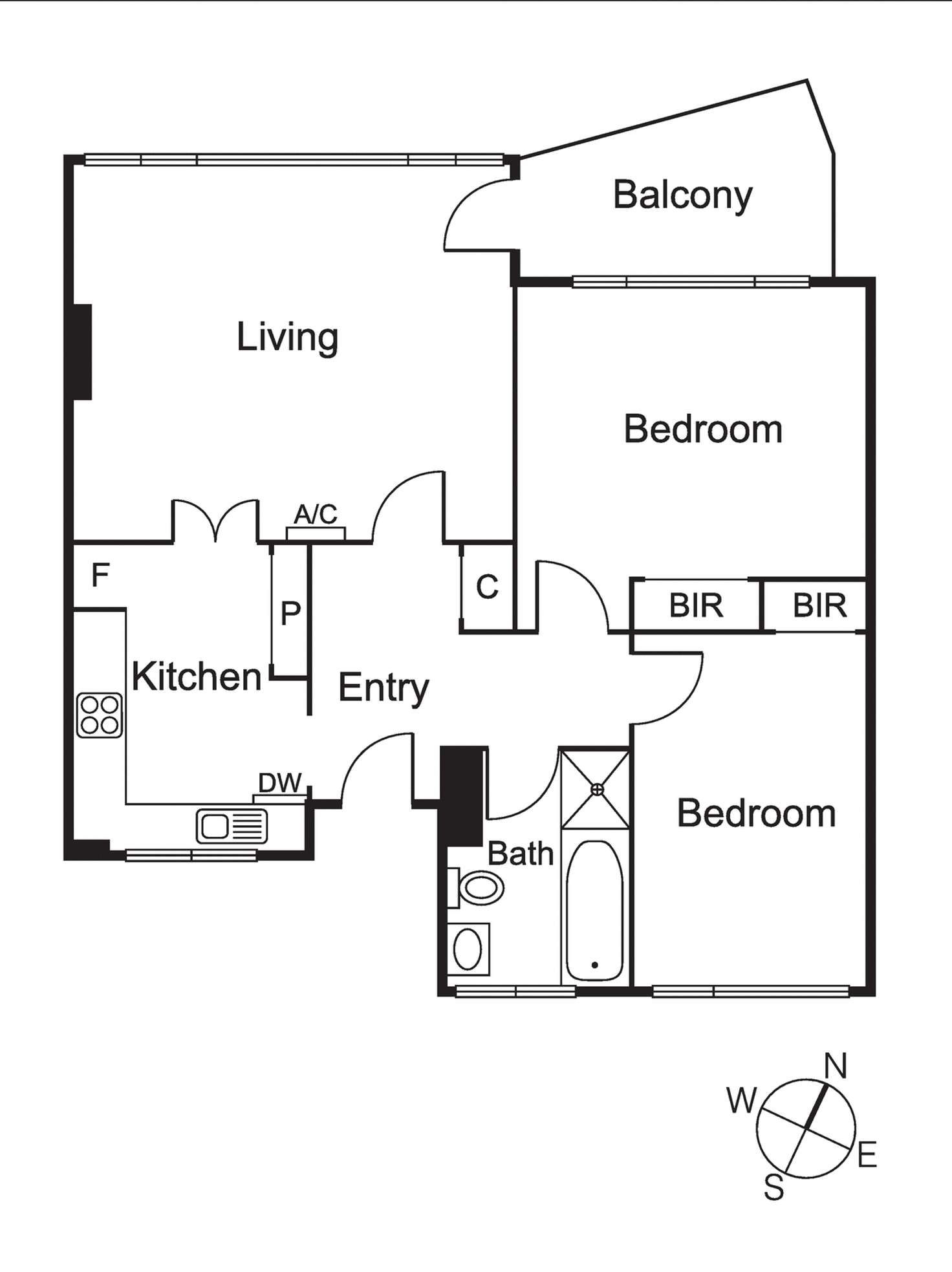 Floorplan of Homely apartment listing, 11/5 Herbert Street, St Kilda VIC 3182