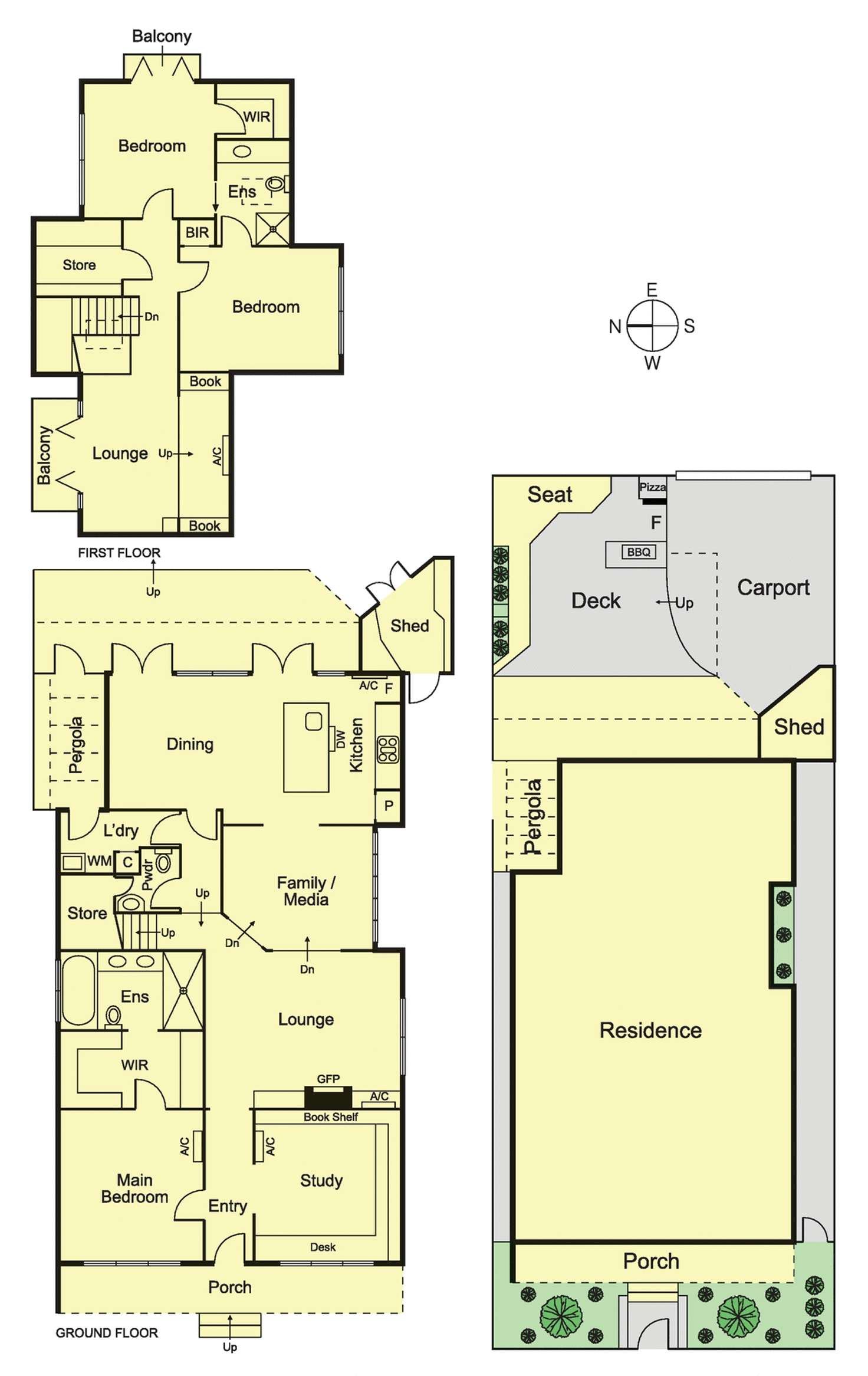 Floorplan of Homely house listing, 18 Linton Street, St Kilda East VIC 3183