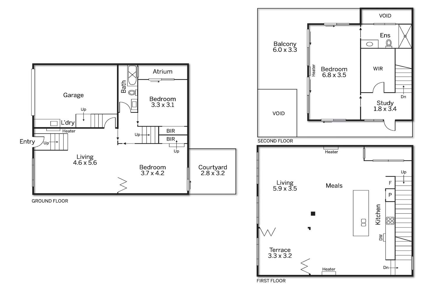 Floorplan of Homely house listing, 268 Langridge Street, Abbotsford VIC 3067