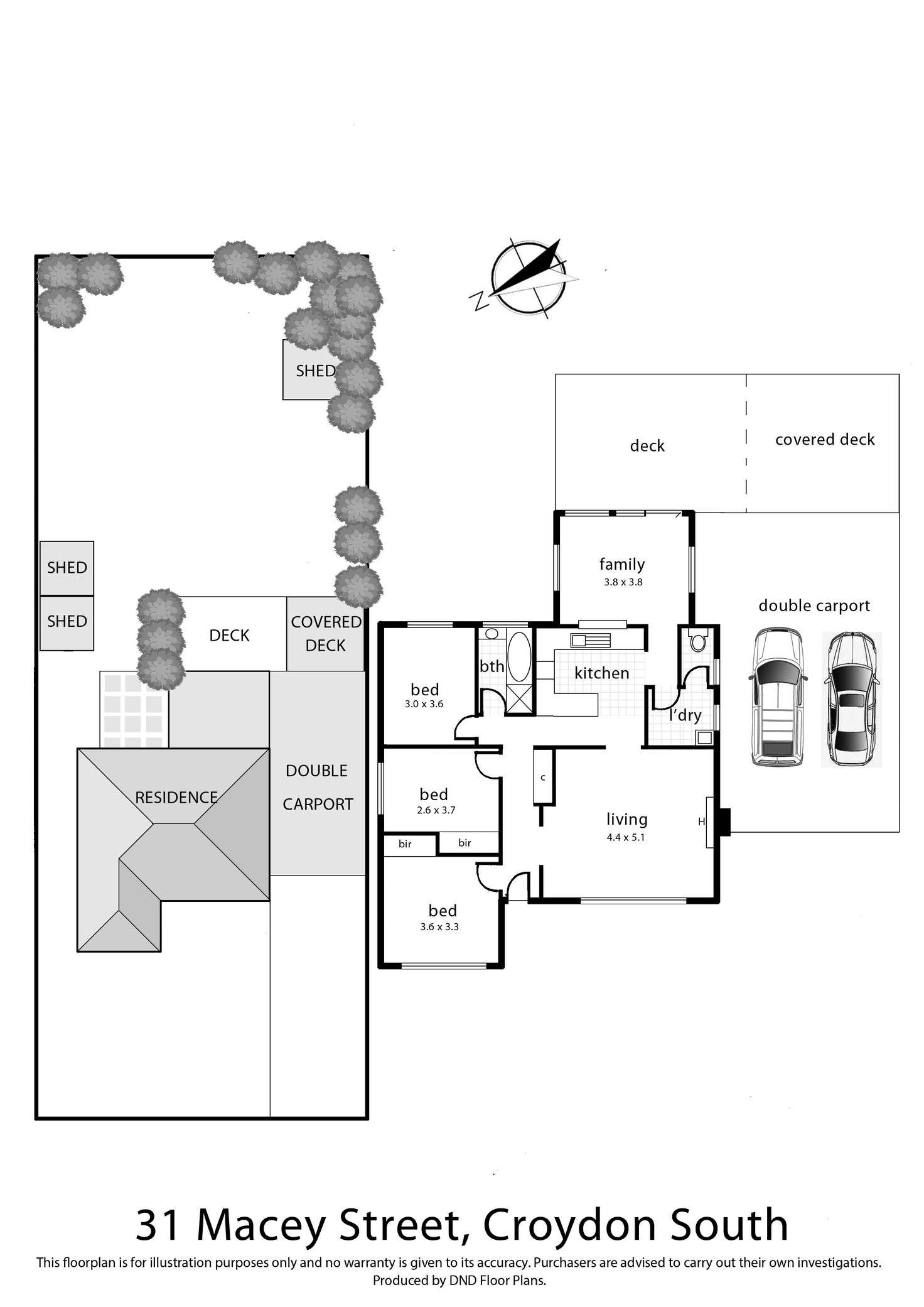 Floorplan of Homely house listing, 31 Macey Street, Croydon South VIC 3136