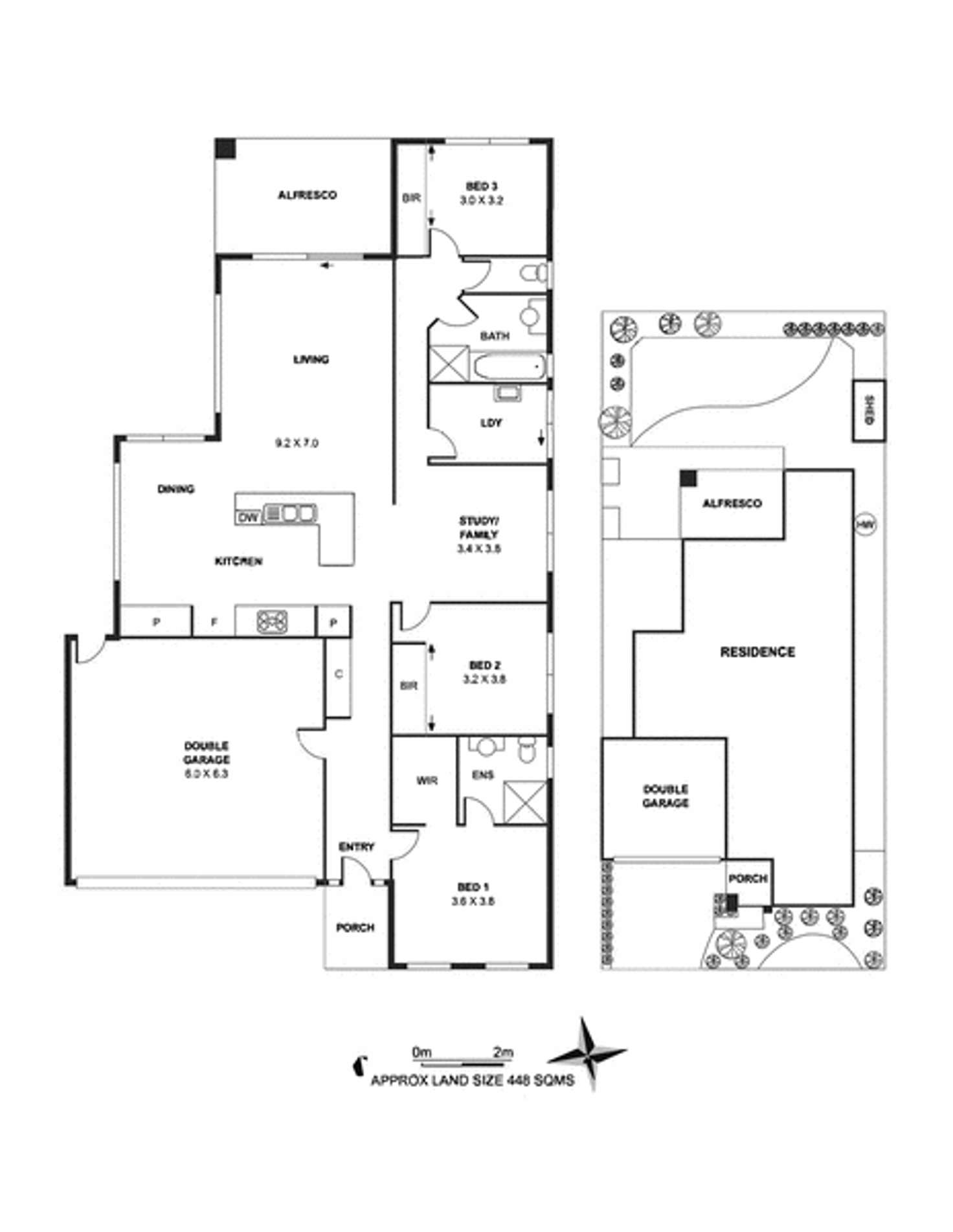 Floorplan of Homely house listing, 15 Poole Street, Craigieburn VIC 3064